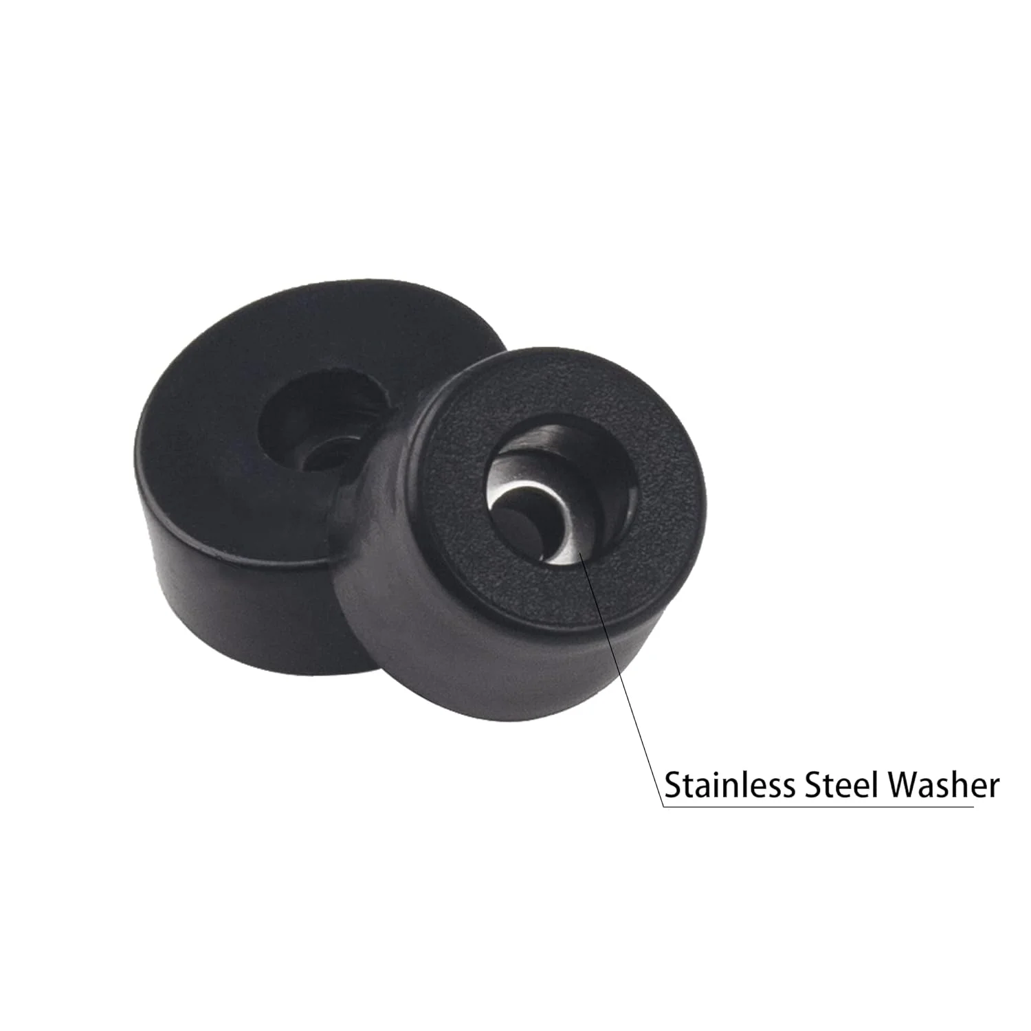 ۱۲ عدد پایه لرزه گیر لاستیکی با مهره T و آچار پیچ برای پروفیل آلومینیومی اکستروژن سری ۲۰۲۰ قطعات پرینتر سه بعدی