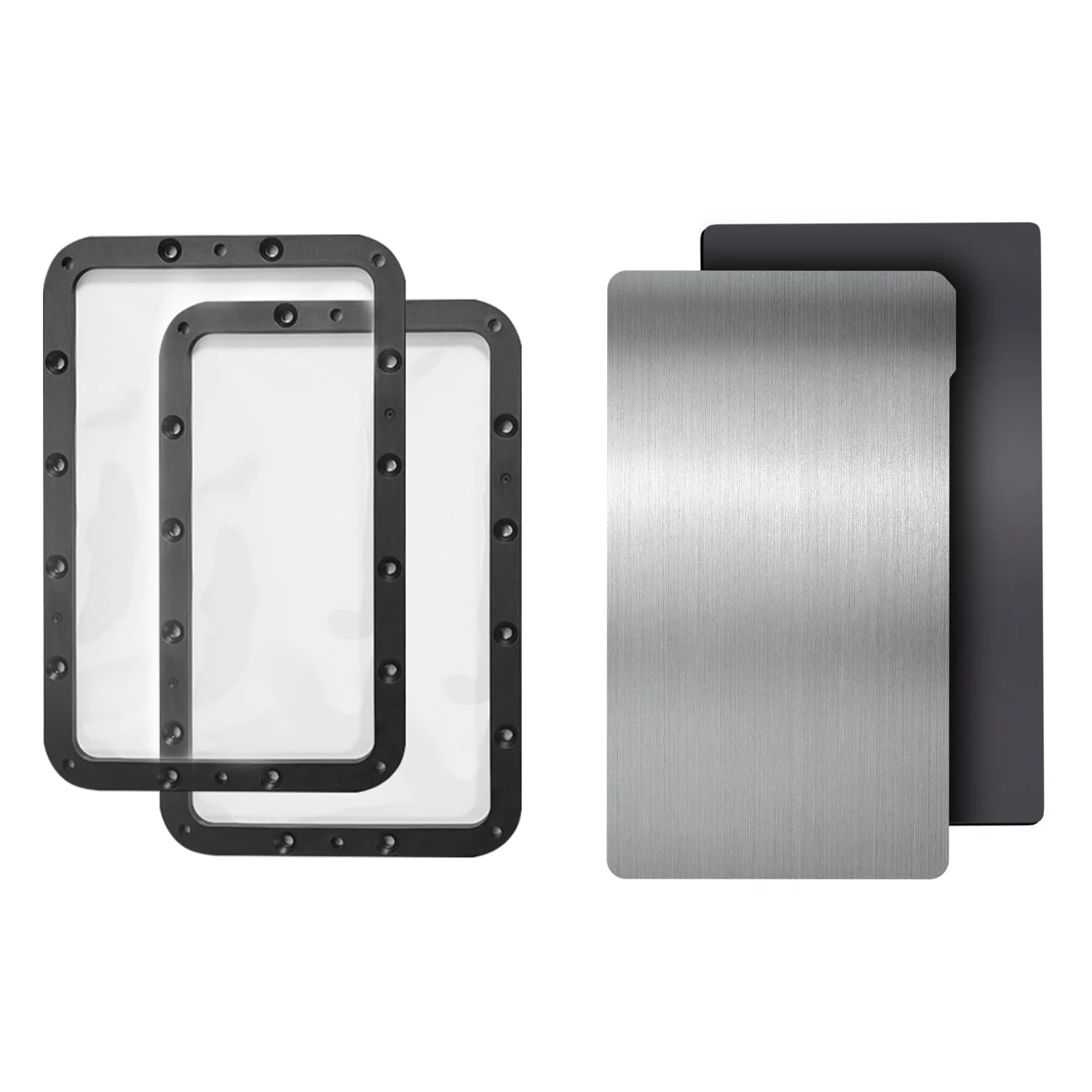 دو عدد فیلم رهاسازی FEP جایگزین و یک عدد صفحه ساخت انعطاف پذیر Mono 2، ورق فولادی فنری انعطاف پذیر 160x94 میلی متر و پلتفرم پایه مغناطیسی سازگار با پرینتر سه بعدی رزینی Anycubic Photon Mono 2