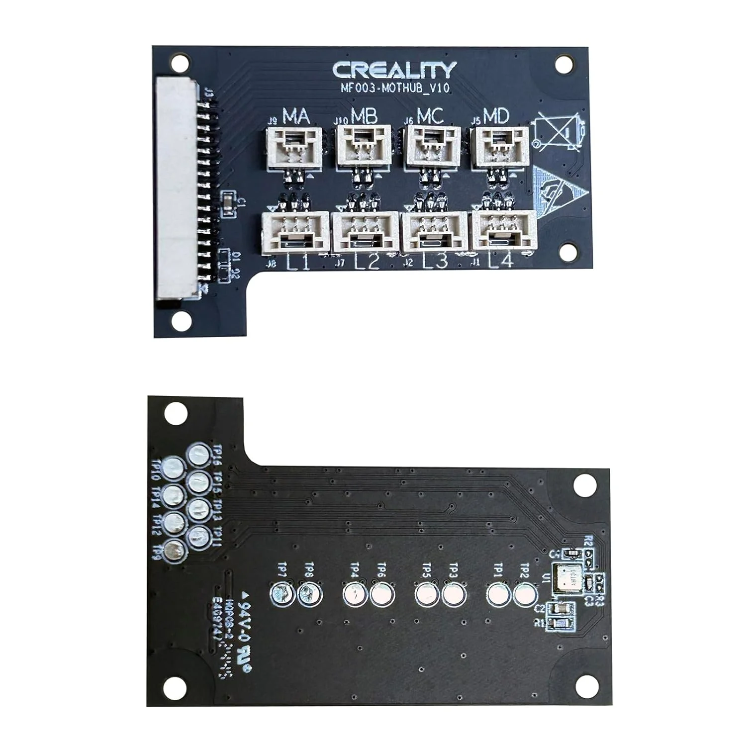 برد جایگزین PCBA G CFS MF003 MOTHUB V10 PCBA سازگار با چاپگر سه بعدی Creality K2 Plus Combo و جعبه چند رنگ CFS