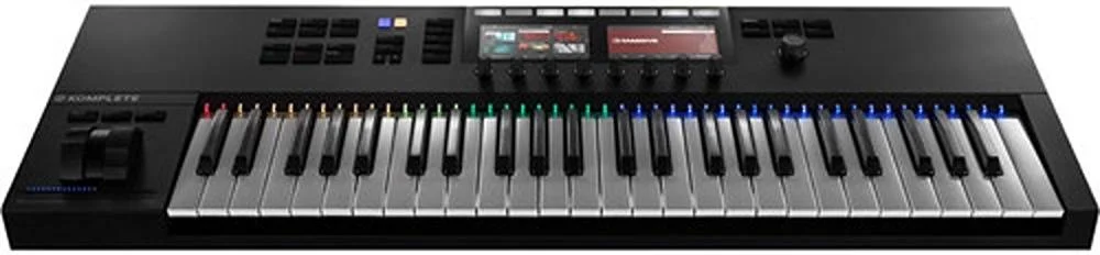 کنترلر 49 کلیدی Native Instruments KOMPLETE KONTROL S49 MK2، کلاویه نیمه سنگین با افترتاچ، صفحه نمایش رنگی، مپینگ خودکار با KOMPLETE 9/10/11/12، هشت ناب لمسی | 24783