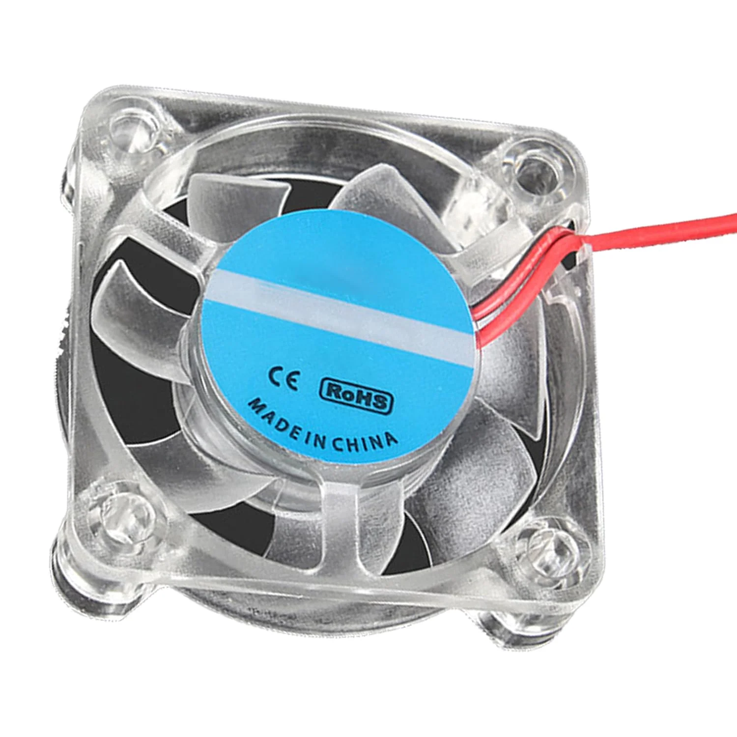 فن خنک کننده اکسترودر هات اند LED رنگارنگ 24 ولت 2510 پرینتر سه بعدی برای Ender 3 V3 SE/Ender 3 V3 KE، جریان 0.05 آمپر 25x25x10 میلی متر برای پرینتر سه بعدی، قطعات جانبی پرینتر سه بعدی با کانکتور 2 پین XH2.54