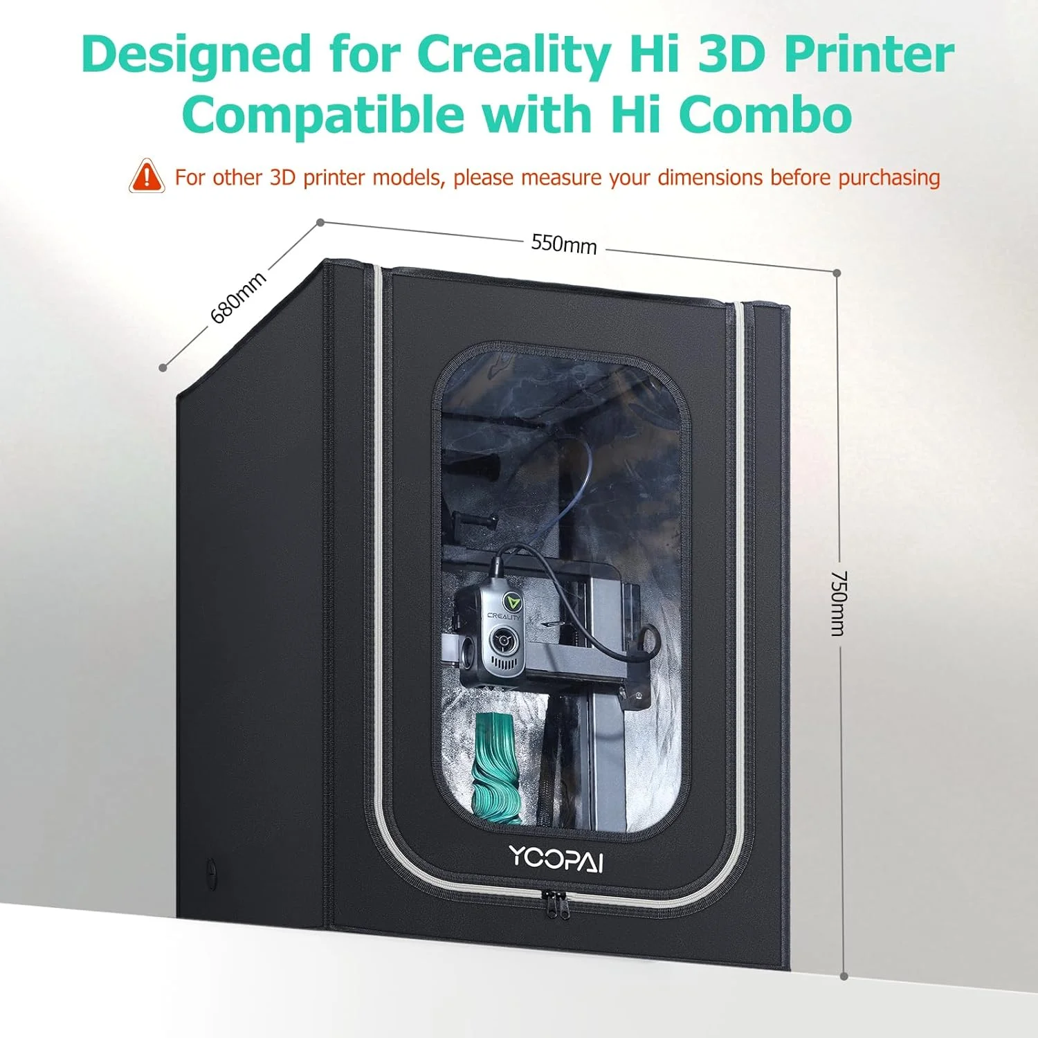 محفظه پرینتر سه بعدی با چراغ ال ای دی + چراغ های ال ای دی