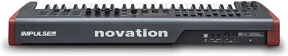 کیبورد کنترلر میدی USB نواشن Impulse 49، 49 کلید، فناوری اسکن با نرخ بالا، کنترل کامل DAW/Plug-in، تخصیص آسان همه کنترلها، سازگار با کلاس و تغذیه از طریق USB، مشکی | NOVIMP49 کیبورد کنترلر میدی USB نواشن Impulse 49، 49 کلید، فناوری اسکن با نرخ بالا، کنترل کامل DAW/Plug-in، تخصیص آسان همه کنترلها، سازگار با کلاس و تغذیه از طریق USB، مشکی | NOVIMP49