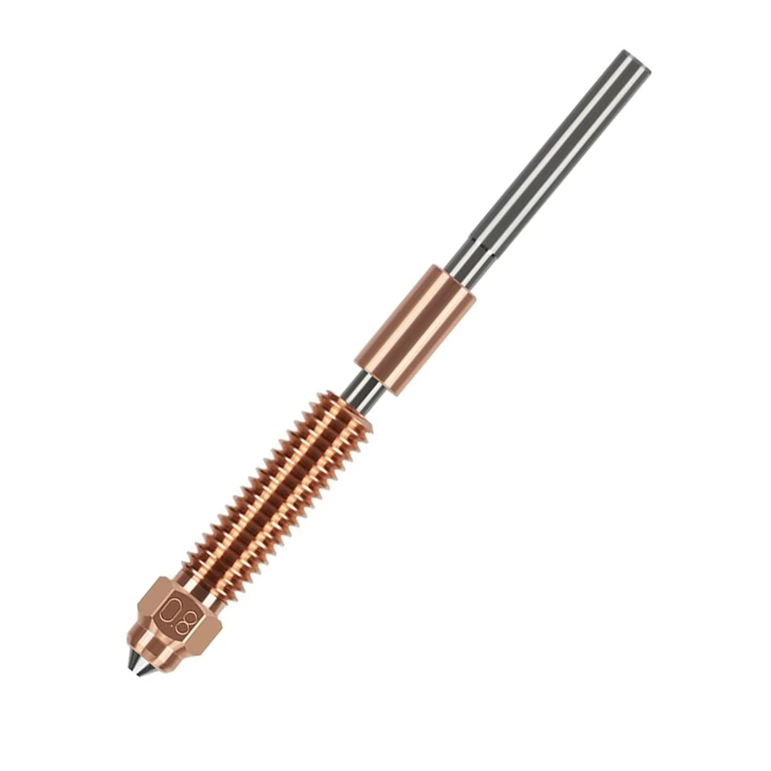 نازل K1C 0.2mm تعویض سریع سه فلزی فولاد سخت شده مقاوم در برابر سایش دمای بالا برای پرینترهای سه بعدی K1 Max Ender 3 V3