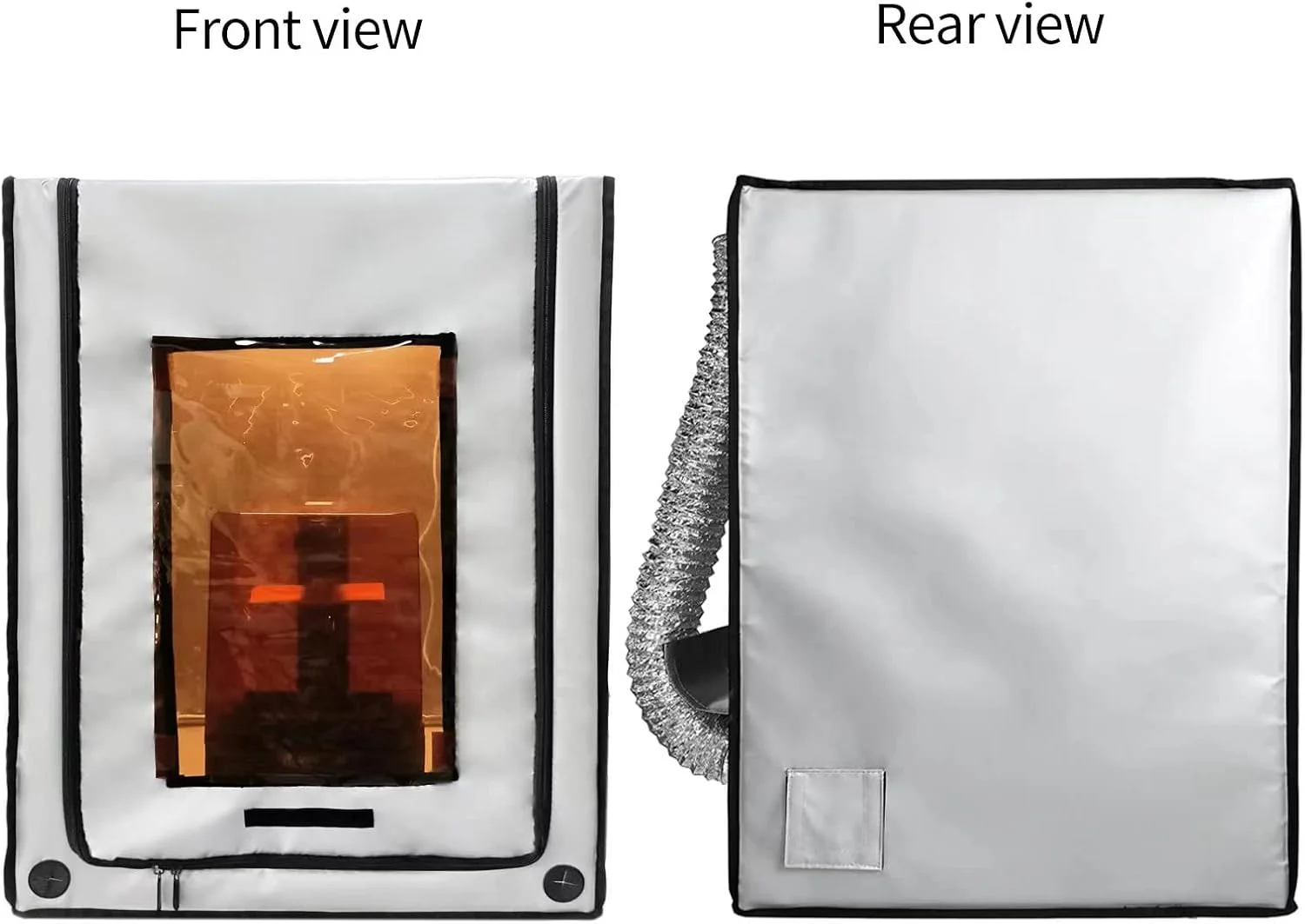 محفظه پرینتر سه بعدی چند منظوره با فن تهویه فیلتر 3 لایه، پوشش چادر پرینتر سه بعدی رزینی، حذف بو، ضد حریق، عایق صدا برای Ender 3 v3 SE/KE، Ender 3 Pro/V2/ Neo، CR10 SE (نقره ای) محفظه پرینتر سه بعدی چند منظوره با فن تهویه فیلتر 3 لایه، پوشش چادر پرینتر سه بعدی رزینی، حذف بو، ضد حریق، عایق صدا برای Ender 3 v3 SE/KE، Ender 3 Pro/V2/ Neo، CR10 SE (نقره ای)