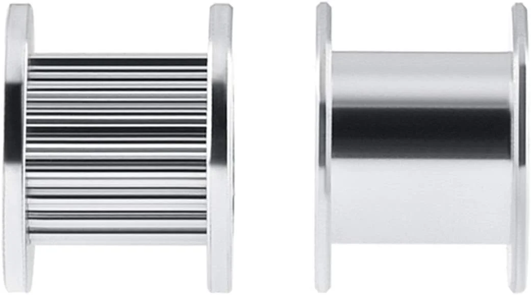 پولی تایمینگ Jinchao-Timing، 50 عدد پولی تایمینگ آلومینیومی GT2 با 16/20 دندانه، سوراخ 3/5 میلی‌متر، عرض دندانه چرخ‌دنده 6/10 میلی‌متر، قطعات پرینتر سه بعدی با دقت موقعیت‌یابی (قطر سوراخ: 16T W6 B3 با دندانه)