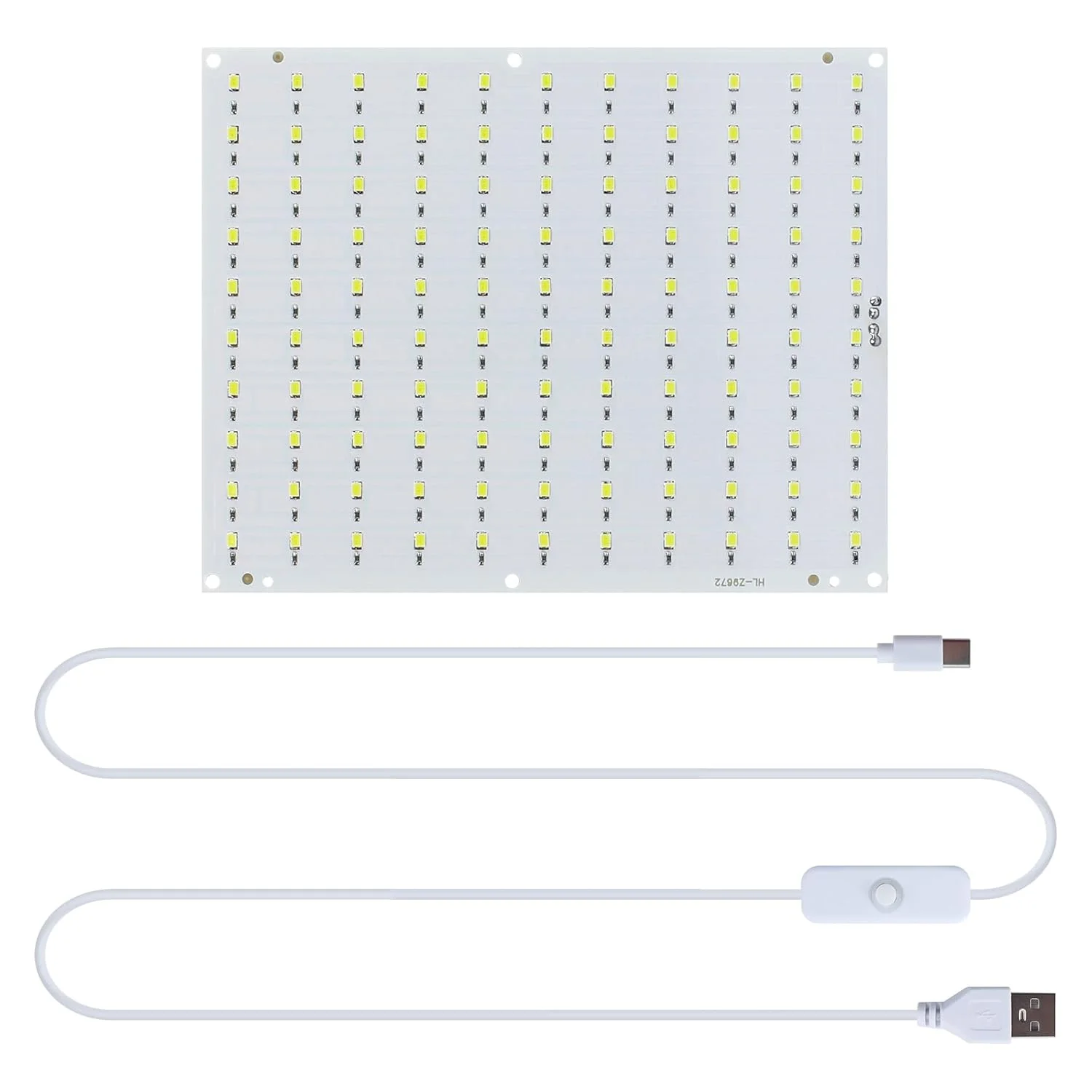 کیت برد نور پس زمینه LED CMYK: نور PCB با کابل اتصال سوئیچ USB 150 سانتی‌متری برای مدل عکس پنل شفاف لیتوفان، پروژه چاپ چند رنگ DIY، لوازم جانبی پرینتر سه بعدی
