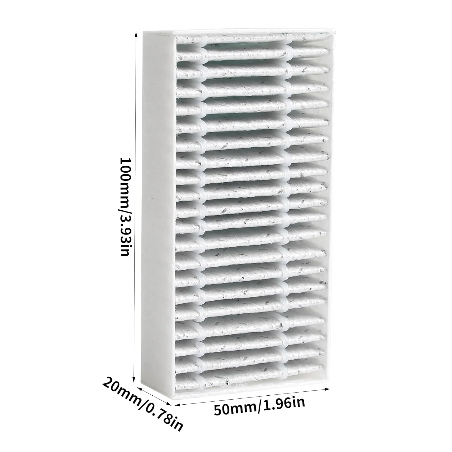 لوازم جانبی پرینتر سه بعدی Adventuer 5M / 5M PRO، دو عدد فیلتر هوای HEPA: فیلتراسیون گازهای چاپ، قطعات جایگزین ضروری، نصب آسان