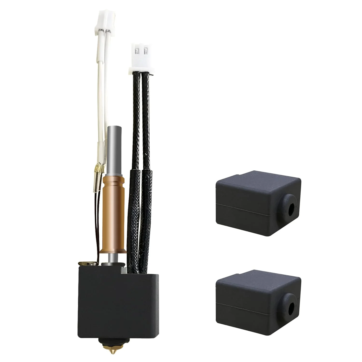 نسخه ارتقا یافته 2.0 هات‌اند (بدون نشتی) برای کیت اکسترودر هد چاپ Kobra 3 Combo/Kobra 3 V2 Combo، بلوک حرارتی، کارتریج گرمایشی، ترمیستور به همراه 2 عدد روکش سیلیکونی اضافی برای Anycubic