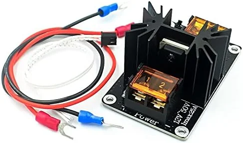 HiLetgo 2 عدد لوازم جانبی پرینتر سه بعدی 25A ماژول قدرت بستر حرارتی لوله MOS برد توسعه ماژول بار جریان بالا جایگزینی هات اند لوله Mos با کابل برای پرینتر سه بعدی