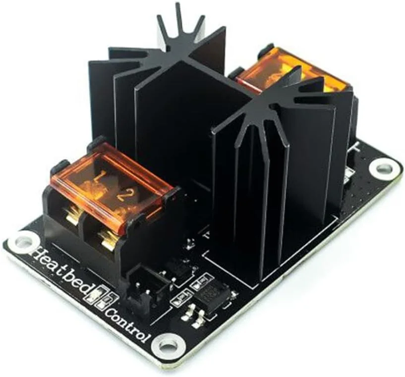 HiLetgo 2 عدد لوازم جانبی پرینتر سه بعدی 25A ماژول قدرت بستر حرارتی لوله MOS برد توسعه ماژول بار جریان بالا جایگزینی هات اند لوله Mos با کابل برای پرینتر سه بعدی