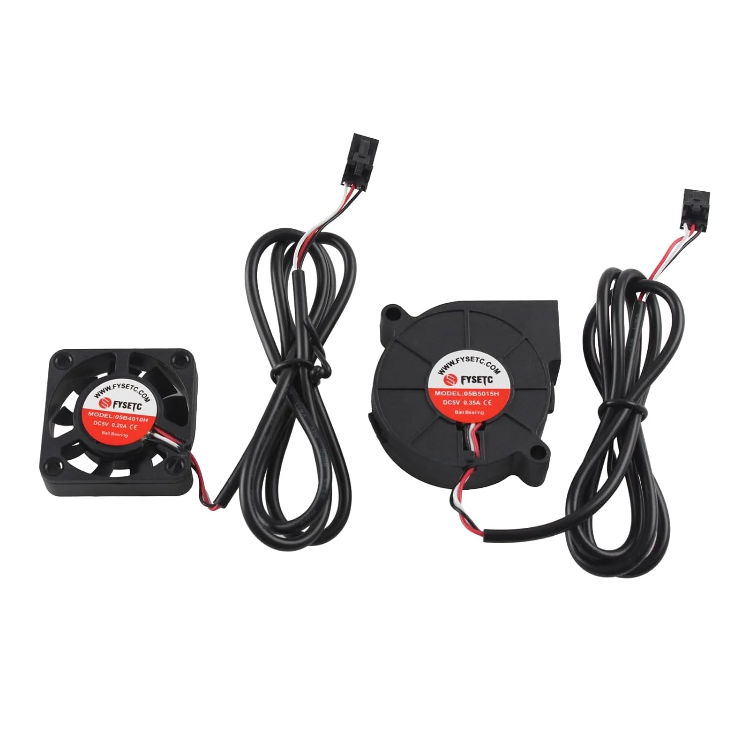 فن ۴۰۱۰ ۵۰۱۵ DC 5V مدل Prusai3 MK3S+ برای پرینتر سه بعدی، فن دمنده MK3S، رادیاتور خنک کننده اکسترودر برای لوازم جانبی DIY هات اند پرینتر سه بعدی