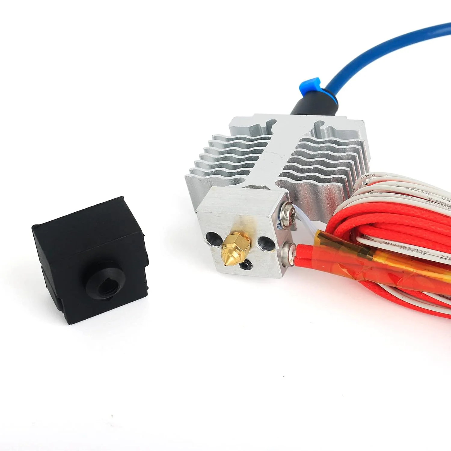 کیت هات اند اکسترودر ارتقا یافته Ender 3 V2 Neo، مجموعه هات اند تمام فلزی جایگزین با لوله Capricorn برای پرینتر سه بعدی Creality Ender 3 V2 Neo/Ender 3 Max Neo/Ender 3 Neo