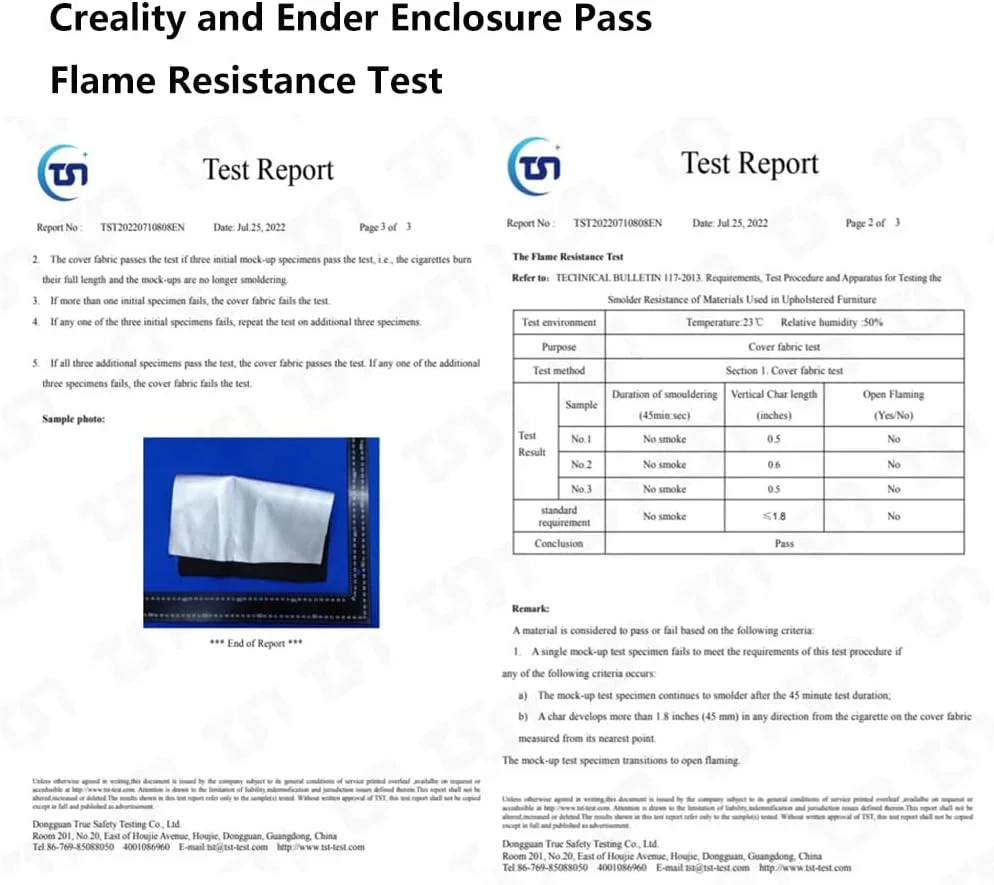 محفظه پرینتر سه بعدی Creality Ender، ضد حریق و ضد گرد و غبار، چادر با دمای ثابت، پوشش محافظ اتاق برای پرینتر سه بعدی Creality Ender 3V2/Ender 3V2 Neo/Ender 3S1/Ender 3Pro/Ender 3/Ender 3Neo