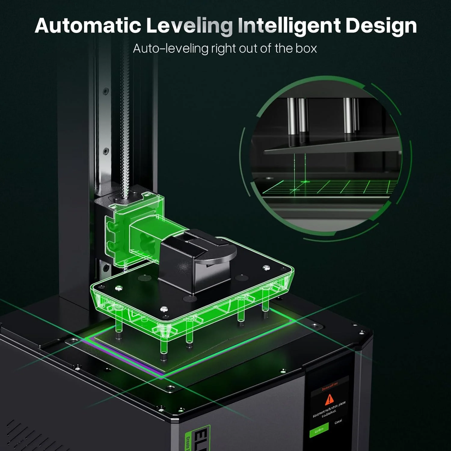 پرینتر سه بعدی رزینی ELEGOO Mars 5 MSLA و فیلم رهاساز FEP سه عددی ELEGOO