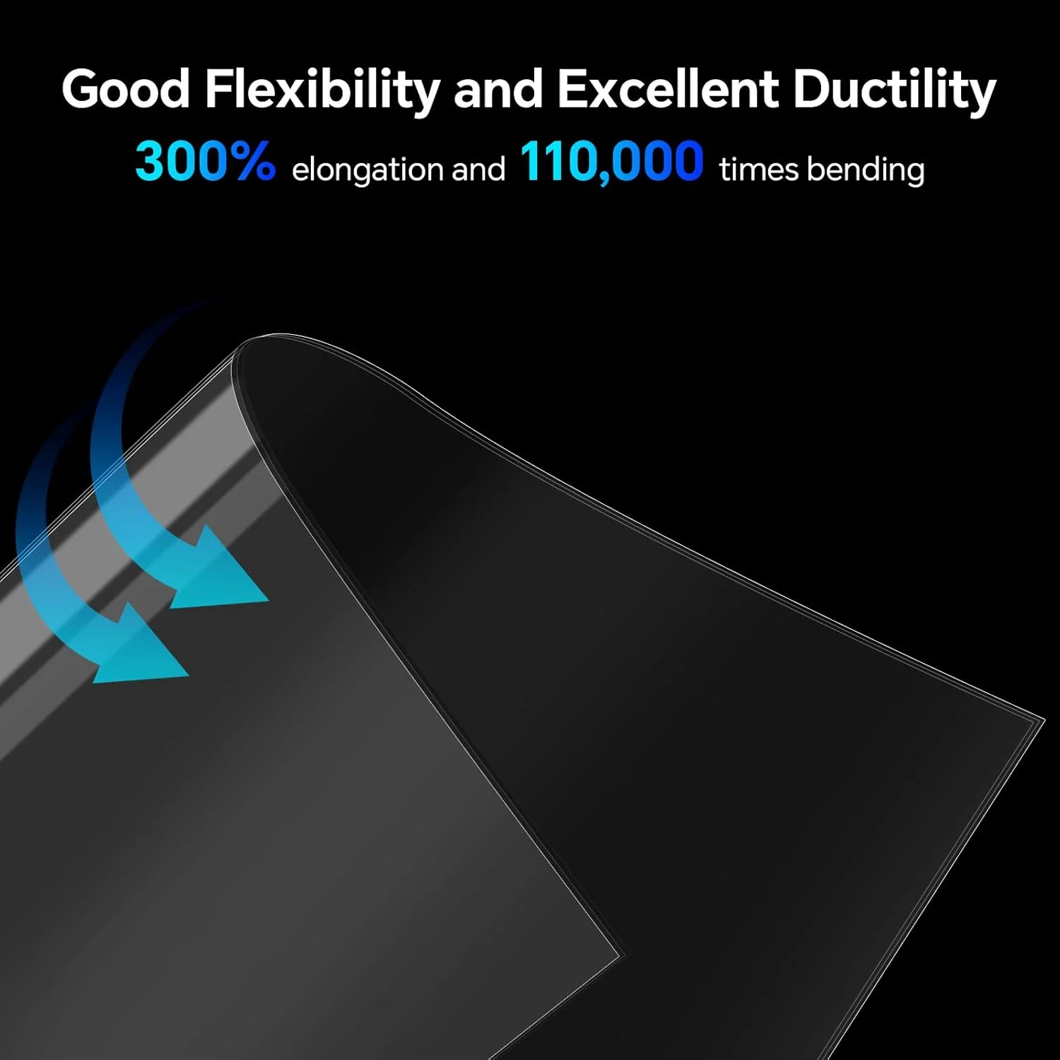 فیلم رهاساز FEP ELEGOO، بسته 3 عددی، مناسب برای پرینترهای سه بعدی رزینی ELEGOO Mars 4، Mars 5 و Mars 5 Ultra، ابعاد 206mm*146mm، ضخامت 0.15mm