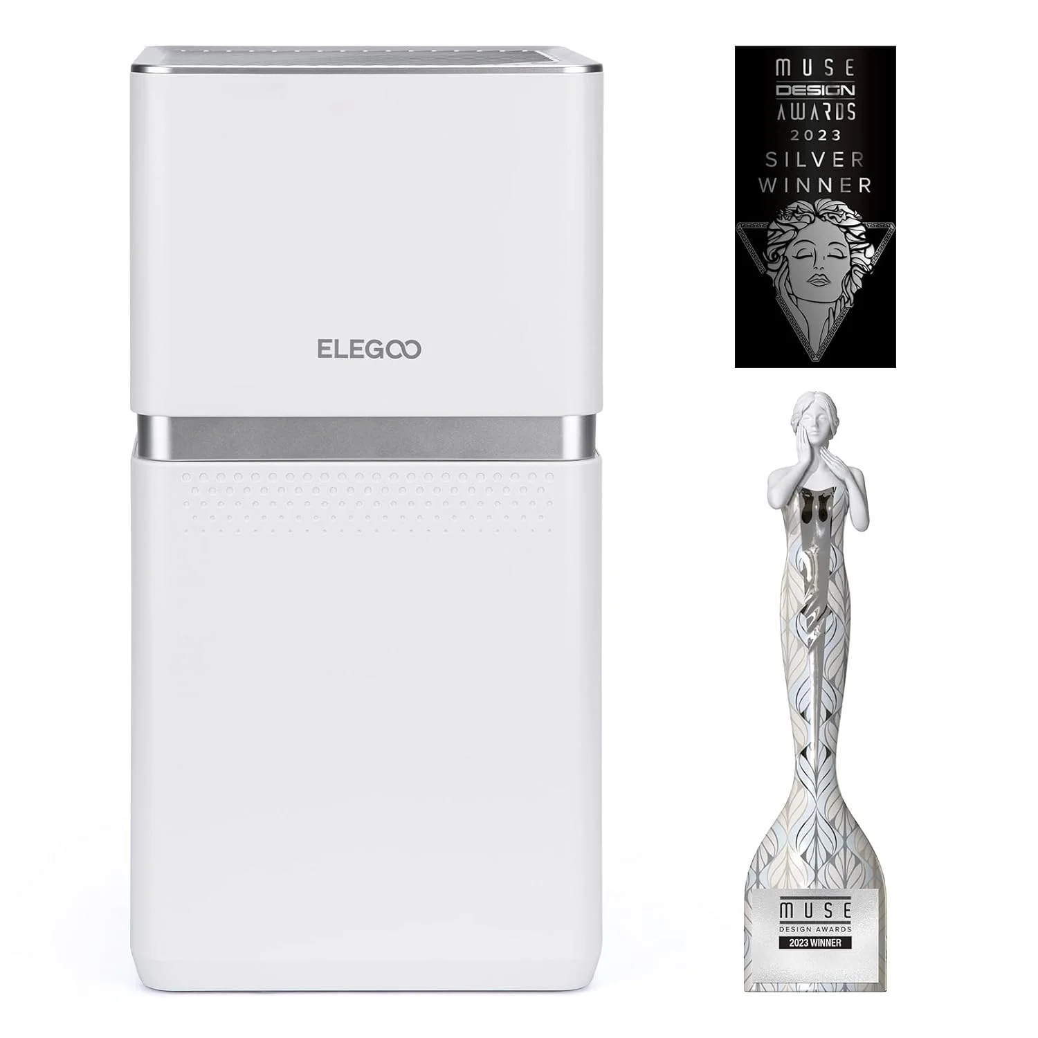دستگاه تصفیه هوای بزرگ ELEGOO Marsmate، فوق العاده بی صدا، سازگار با پرینترهای سه بعدی Saturn 4 Ultra/Saturn 4/ Saturn 3 Ultra/Saturn 2/ Mars 5 دستگاه تصفیه هوای بزرگ ELEGOO Marsmate، فوق العاده بی صدا، سازگار با پرینترهای سه بعدی Saturn 4 Ultra/Saturn 4/ Saturn 3 Ultra/Saturn 2/ Mars 5