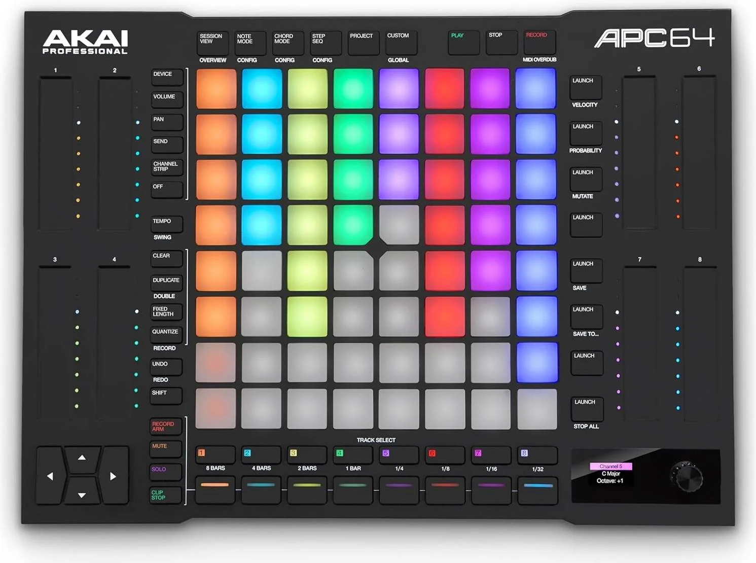 کنترلر اجرای پد آکای پروفشنال APC64 برای Ableton Live