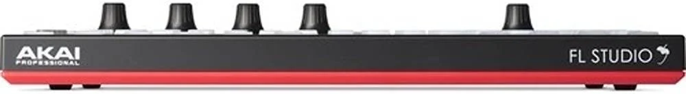 کنترلر آکای پروفشنال فایر با اف ال استودیو 20، ناوبری سریع برای رک کانال، ماتریس دکمه ای 4x16 + نمایشگر OLED، پدهای RGB با حساسیت به ضربه، یکپارچگی Plug-and-Play | AKFIREXUS