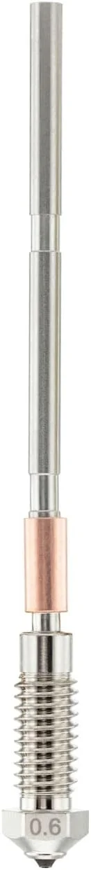 نازل الماسه PCD با قطر 0.6 میلی‌متر برای پرینتر سه بعدی Prusa MK4 / XL، سختی فوق‌العاده، رسانایی حرارتی عالی