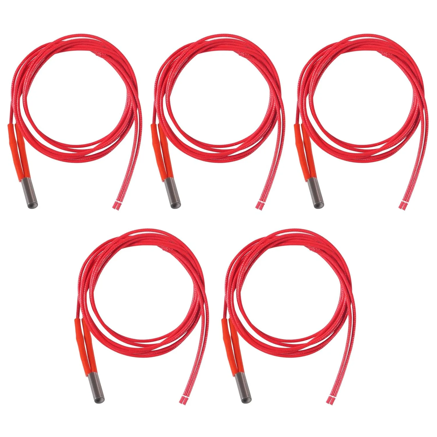 دیان 5 عددی کارتریج گرمکن 12 ولت 40 وات 1 متری برای پرینتر سه بعدی کرالیتی Ender 3، سری CR-10، پروسا i3