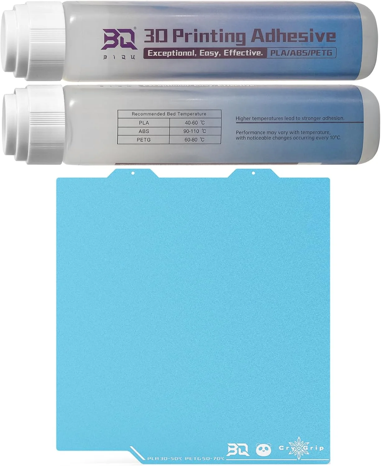 صفحه ساخت BIQU CryoGrip Pro Frostbite سایز 184x184 میلیمتر + بسته 2 عددی چسب مخصوص پرینتر سه بعدی، فقط برای پرینتر سه بعدی Bambu-Lab A1 Mini صفحه ساخت BIQU CryoGrip Pro Frostbite سایز 184x184 میلیمتر + بسته 2 عددی چسب مخصوص پرینتر سه بعدی، فقط برای پرینتر سه بعدی Bambu-Lab A1 Mini