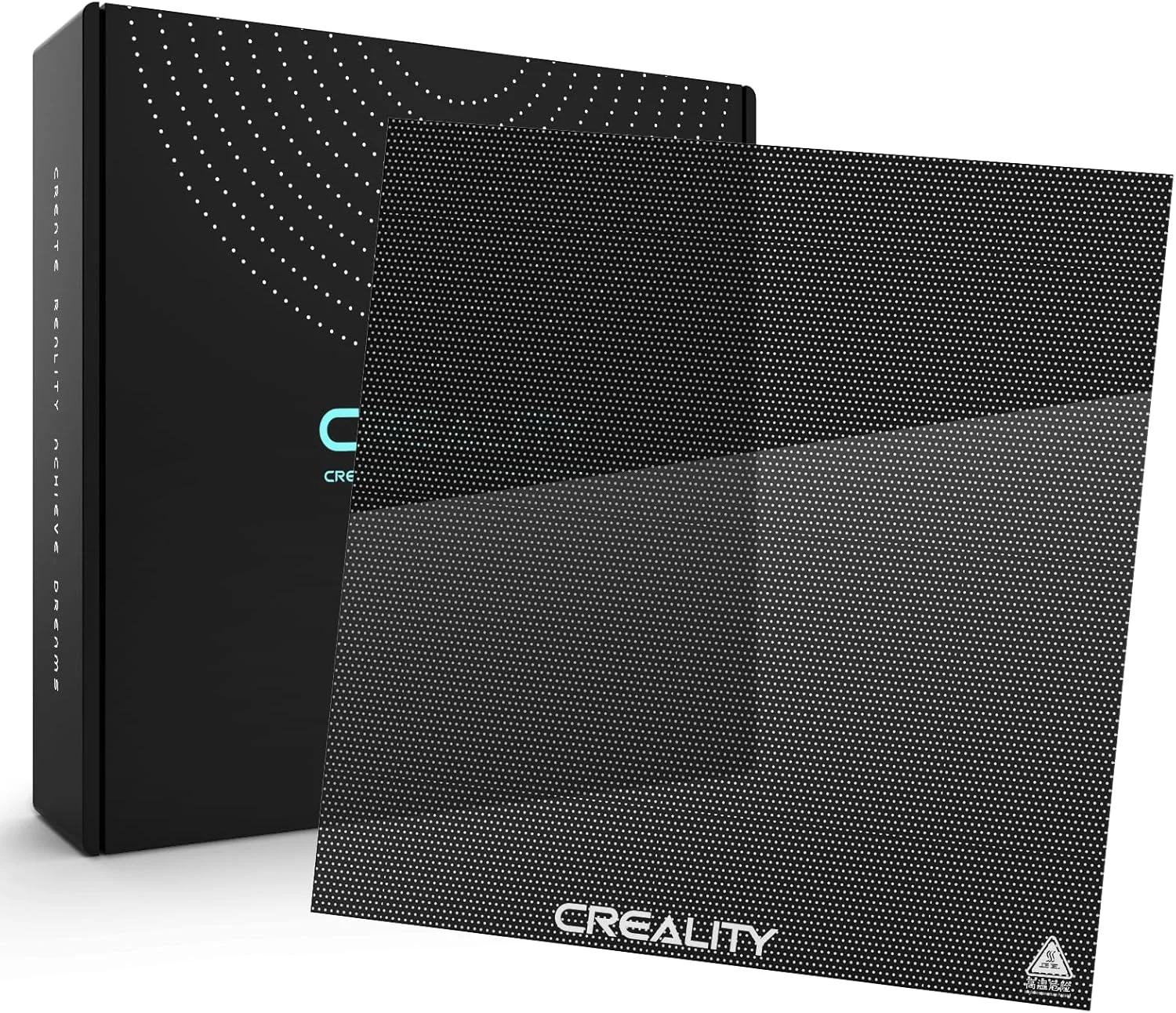 صفحه شیشه ای ارتقا یافته UNIDO Creality Official Ender 3، پلتفرم شیشه ای بادوام با سختی بالا برای پرینتر سه بعدی، صفحه ساخت شیشه ای حرارت دیده برای Ender 3 Pro، Ender 5، Ender 5 Pro، Ender 3 V2، 235x235×4mm