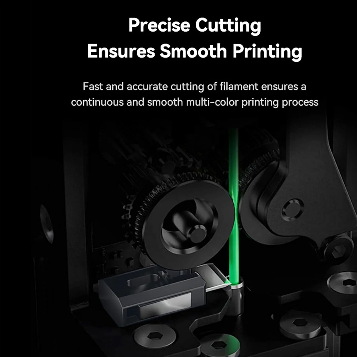 10 عدد برشگر رسمی فیلامنت کرالیتی، برش دقیق، بادوام و قابل اعتماد، کیت ماژول برشگر فیلامنت تعویض سریع برای چاپگرهای سه بعدی کرالیتی Hi و K2 Plus