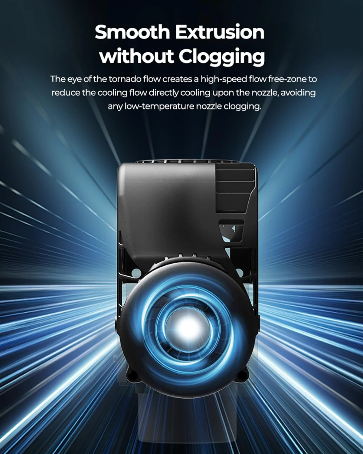 داکت فن ناتیلوس Creality x BEN2C، لوازم جانبی ارتقاء پرینتر سه بعدی K1 Max، جریان خنک کننده دایره ای 360 درجه، بهبود عالی کیفیت چاپ Overhang، کاهش مواد پشتیبانی و زمان چاپ