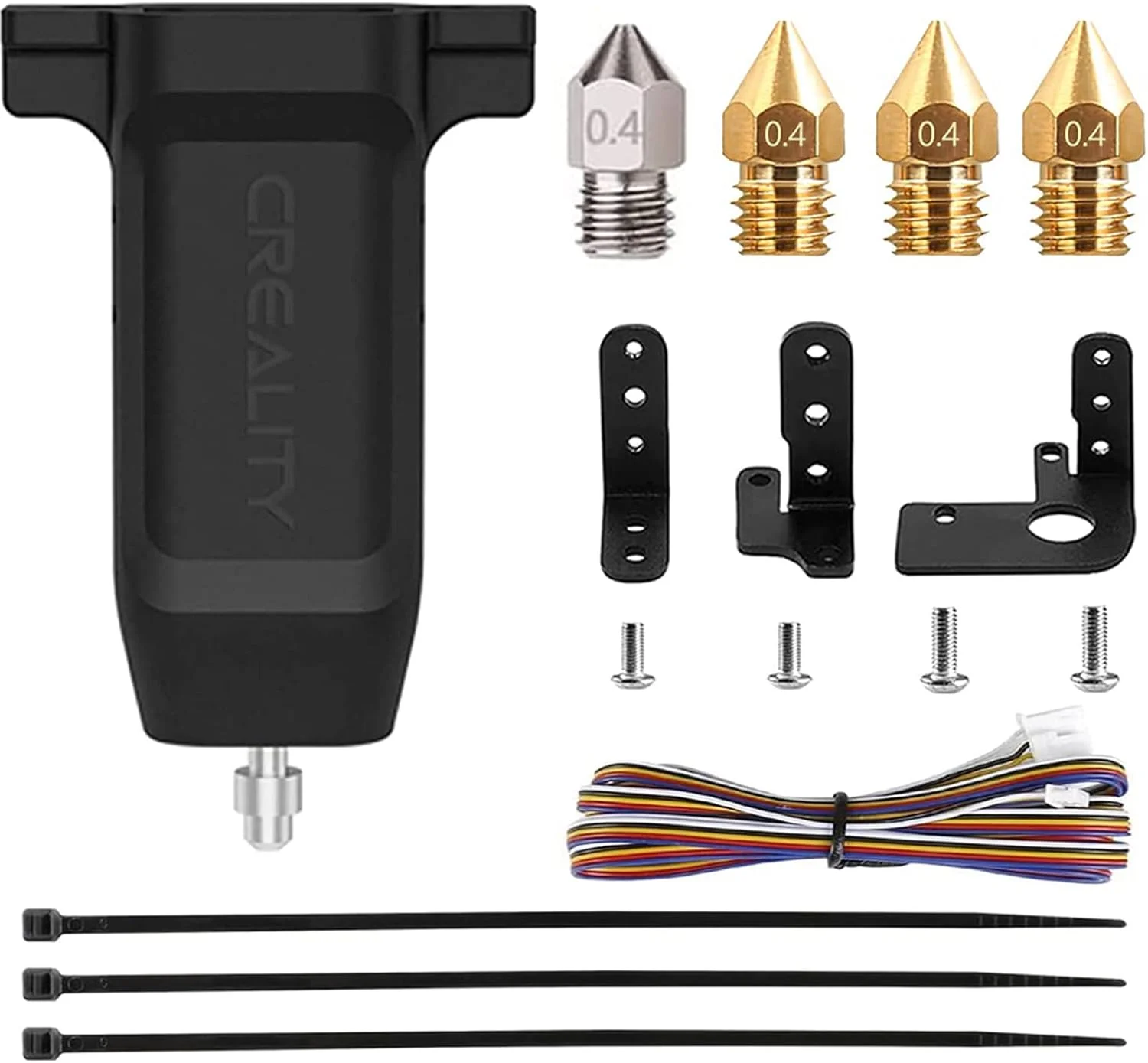 کیت سنسور تنظیم خودکار بستر چاپگر سه بعدی Comgrow Creality CR Touch و کیت محور Z دوگانه رسمی Creality Ender 3V2 به همراه پیچ راهنما