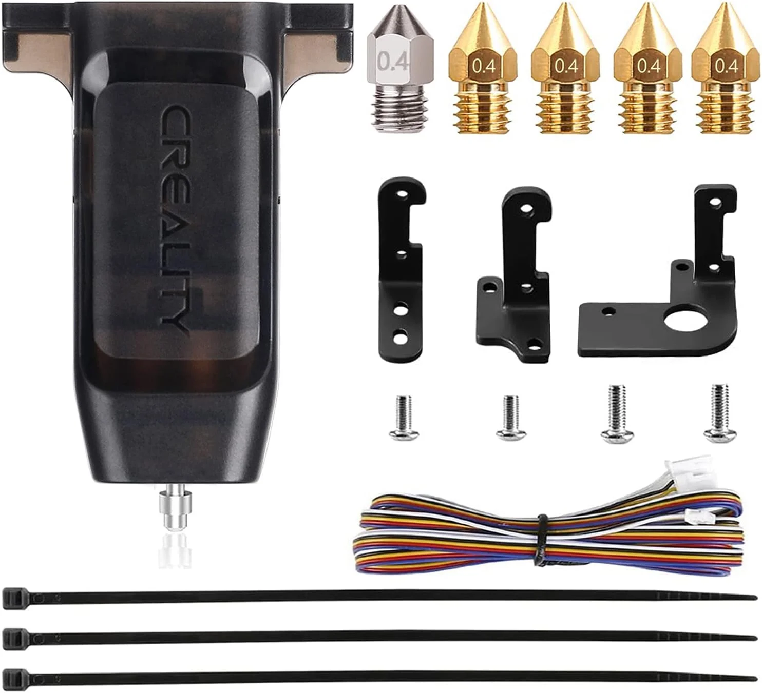 کیت حسگر تراز خودکار بستر چاپگر سه بعدی Creality CR Touch با پین فشاری فلزی برای Ender 3/Ender 3 V2/Ender 3 Pro/3 Max/Ender 5 pro/CR-10 با مادربرد 32 بیتی V4.2.2/V4.2.7