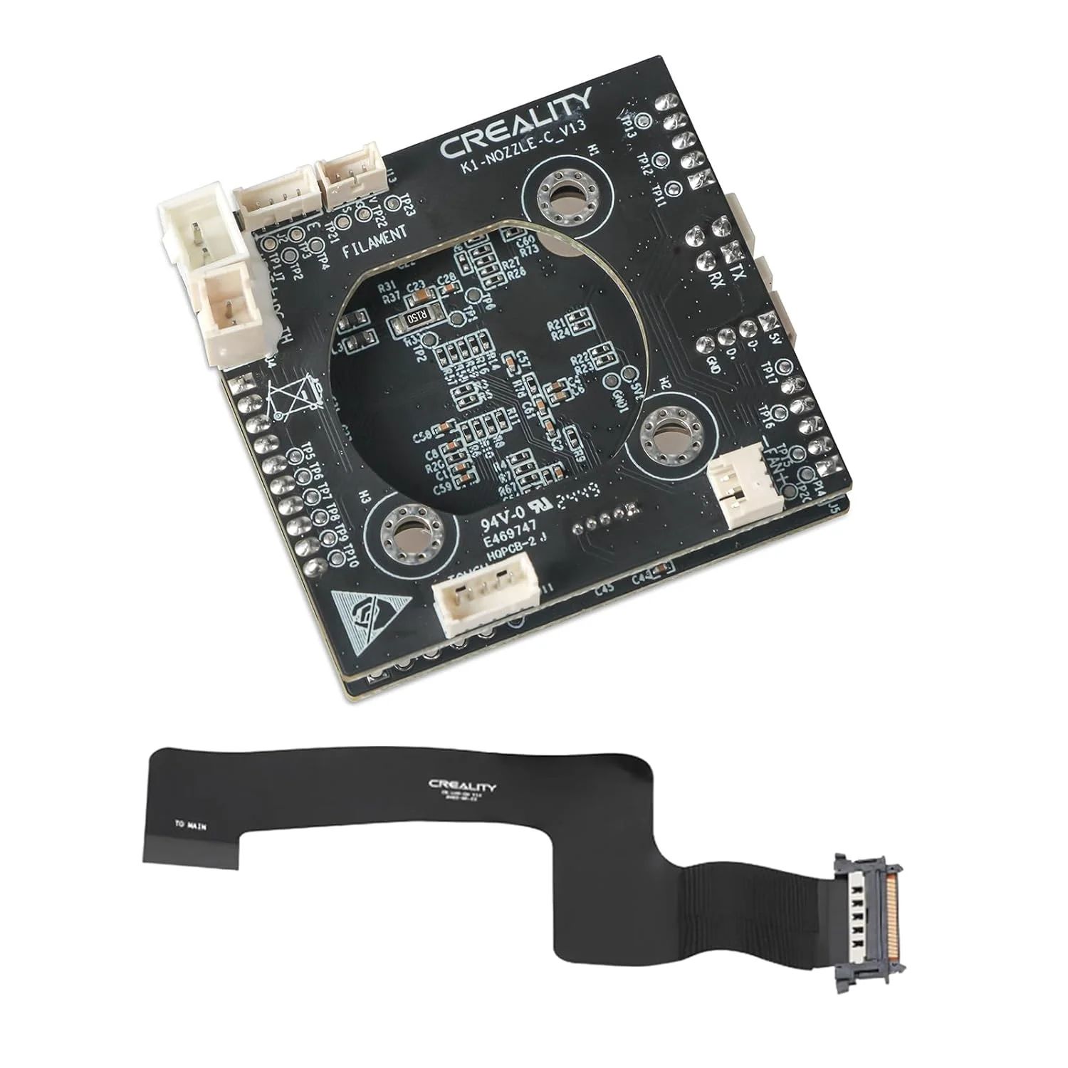 برد PCB هات‌اند و کابل نمایشگر کرالیتی K1، سازگار با پرینترهای سه بعدی K1 و K1C