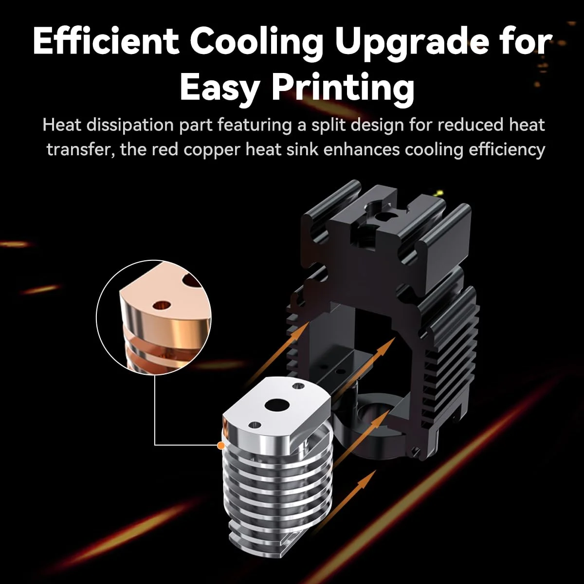 مجموعه ارتقاء هات‌اند Creality Ender 3 V3 SE KE سازگار با Creality K1C/K1/K1 Max/K1 SE/Ender 3 V3/3 V3 Plus/3 V3 SE KE نازل 0.4mm