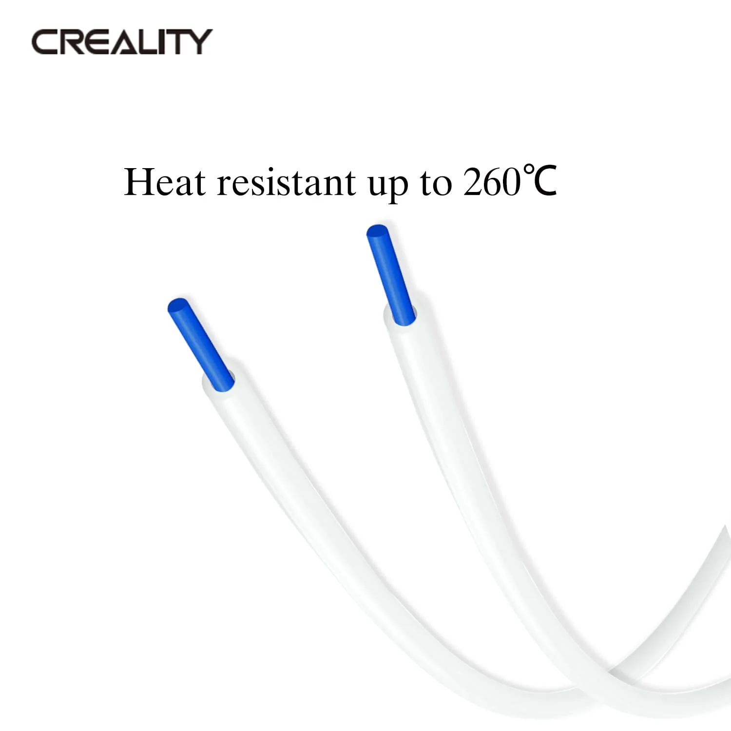 لوله تفلون PTFE رسمی CR برای فیلامنت 1.75 میلی متری، کیت قطعات جایگزین پرینتر سه بعدی، لوازم جانبی اصلی شامل لوله بوودن 1 متری، نازل 4 عدد