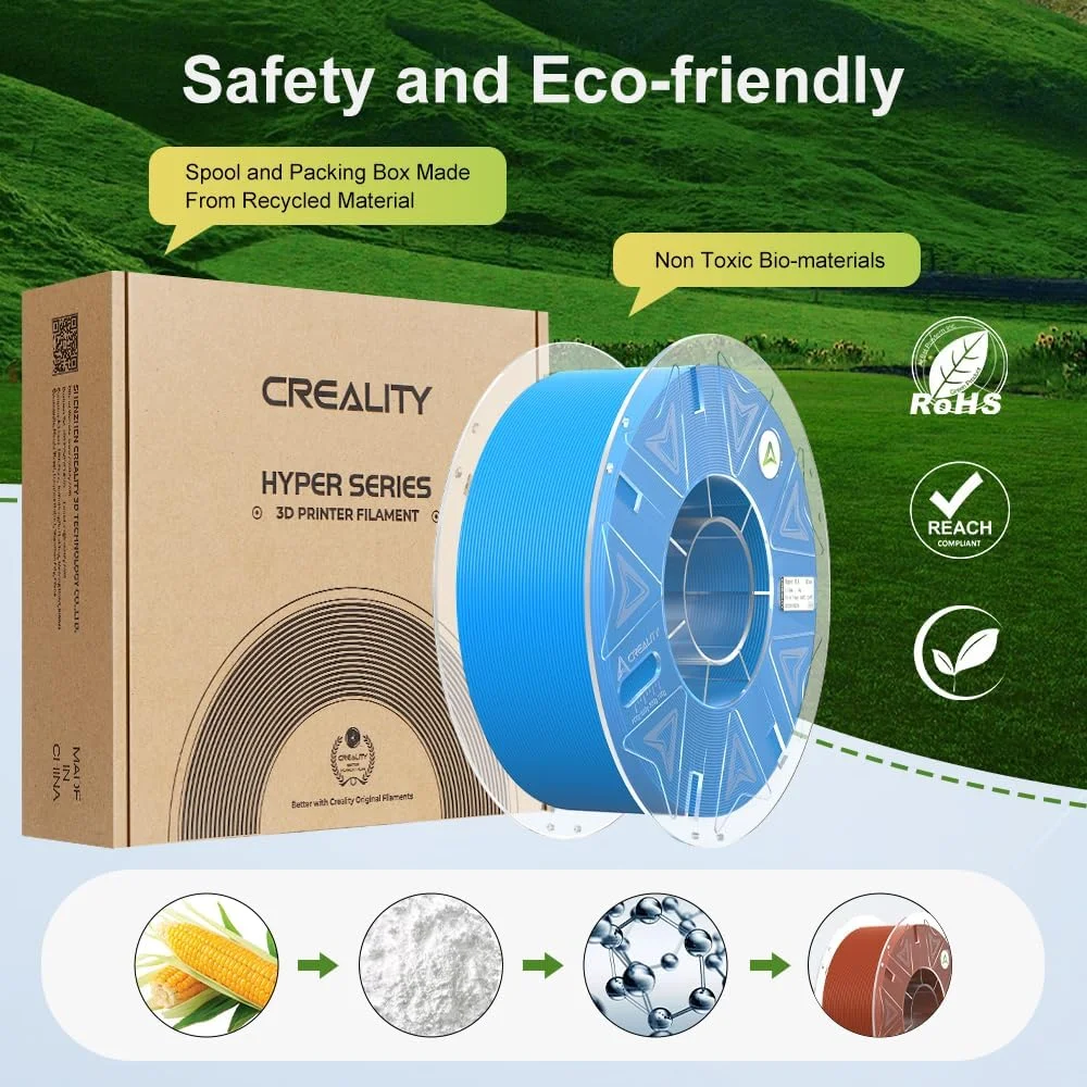 خشک کن فیلامنت کرالیتی، Space Pi Filament Dryer Plus، جدیدترین مدل 2025، تگ گذاری هوشمند RFID برای Hyper PLA RFID مشکی و قرمز