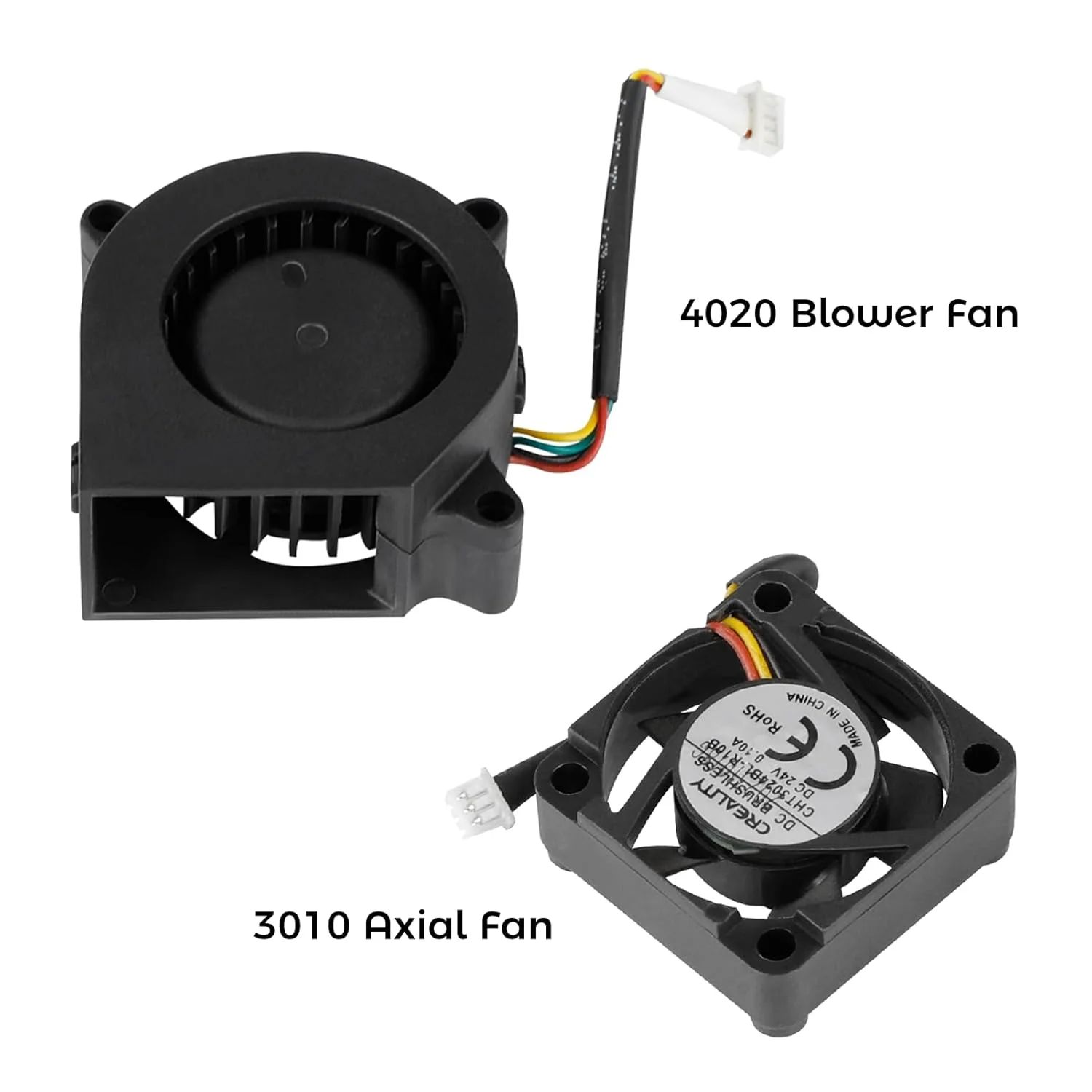 فن دمنده 4020 و فن محوری 3010 کرالیتی K1C برای خنک کننده نازل هات اند اکسترودر، قطعات جایگزین پرینتر سه بعدی K1C، K1 MAX، K1 SE، K1