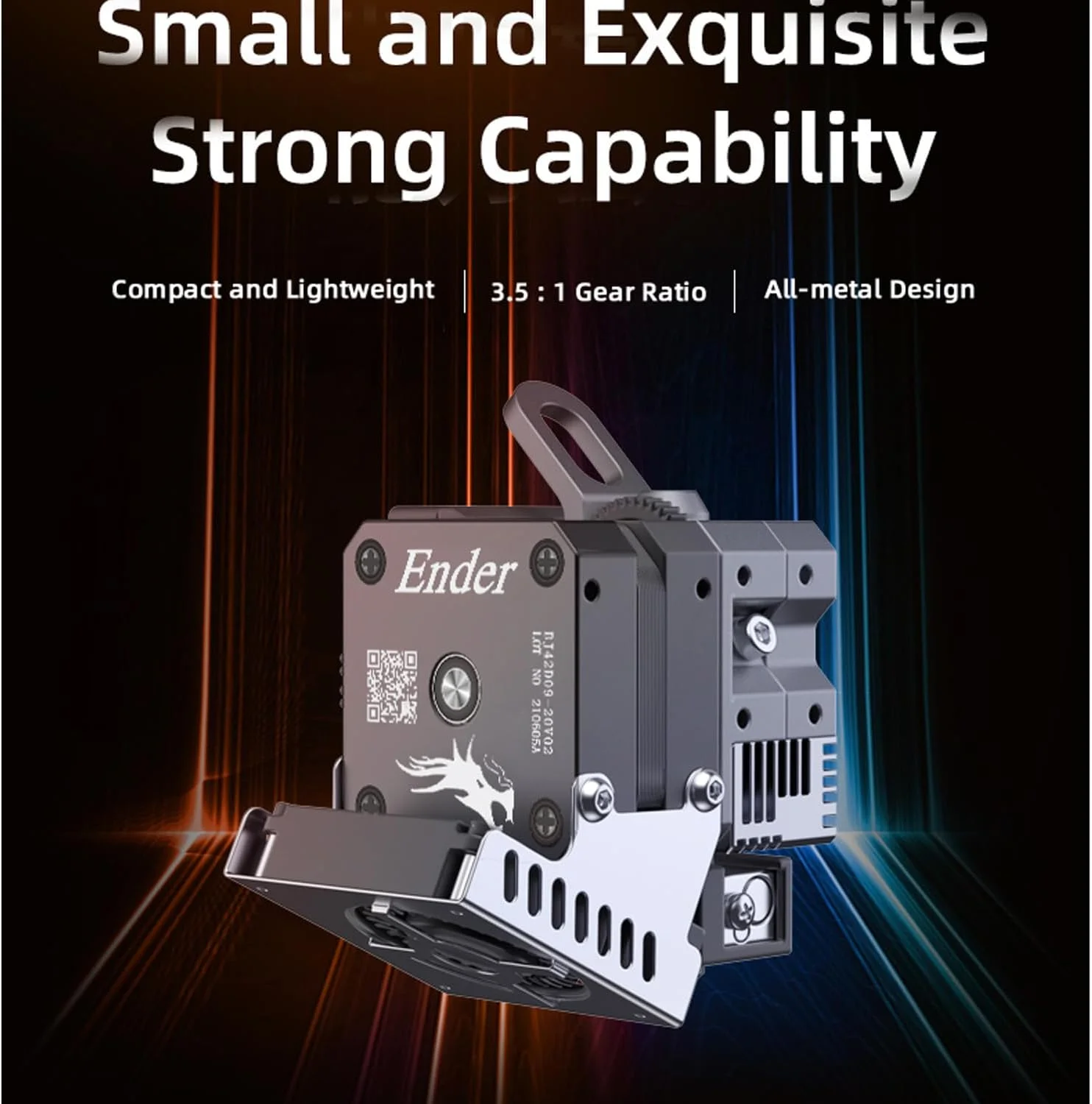 کیت اکسترودر Creality Sprite Pro، لوازم جانبی پرینتر سه بعدی، پشتیبانی از چاپ در دمای بالای 300 درجه سانتیگراد، اکسترودر تمام فلزی دایرکت درایو برای پرینترهای سه بعدی Ender 3/Ender 3 Pro/Ender 3 MAX/Ender 3 V2 کیت اکسترودر Creality Sprite Pro، لوازم جانبی پرینتر سه بعدی، پشتیبانی از چاپ در دمای بالای 300 درجه سانتیگراد، اکسترودر تمام فلزی دایرکت درایو برای پرینترهای سه بعدی Ender 3/Ender 3 Pro/Ender 3 MAX/Ender 3 V2