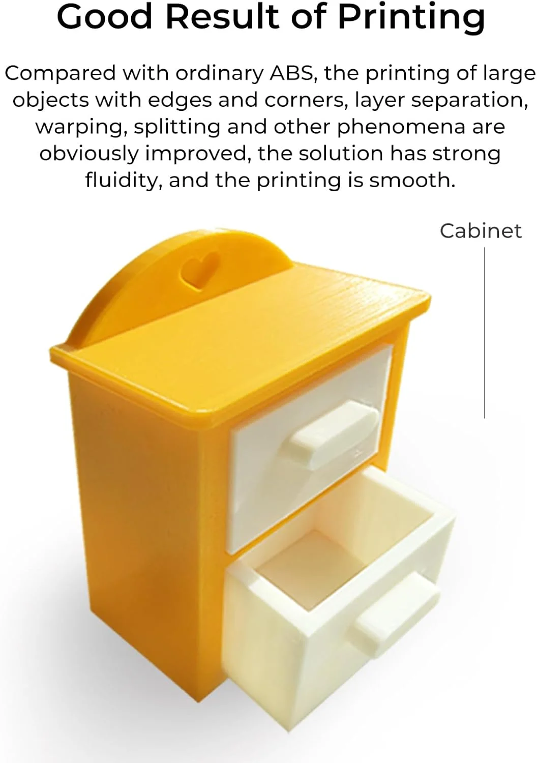 فیلامنت ABS کرالیتی 1.75 میلی‌متری، فیلامنت پرینتر سه بعدی، مقاومت عالی، بدون بو و غیر سمی، پایداری، سخت، 1 کیلوگرم (2.2 پوند) فیلامنت پرینت برای پرینتر سه بعدی (مشکی)