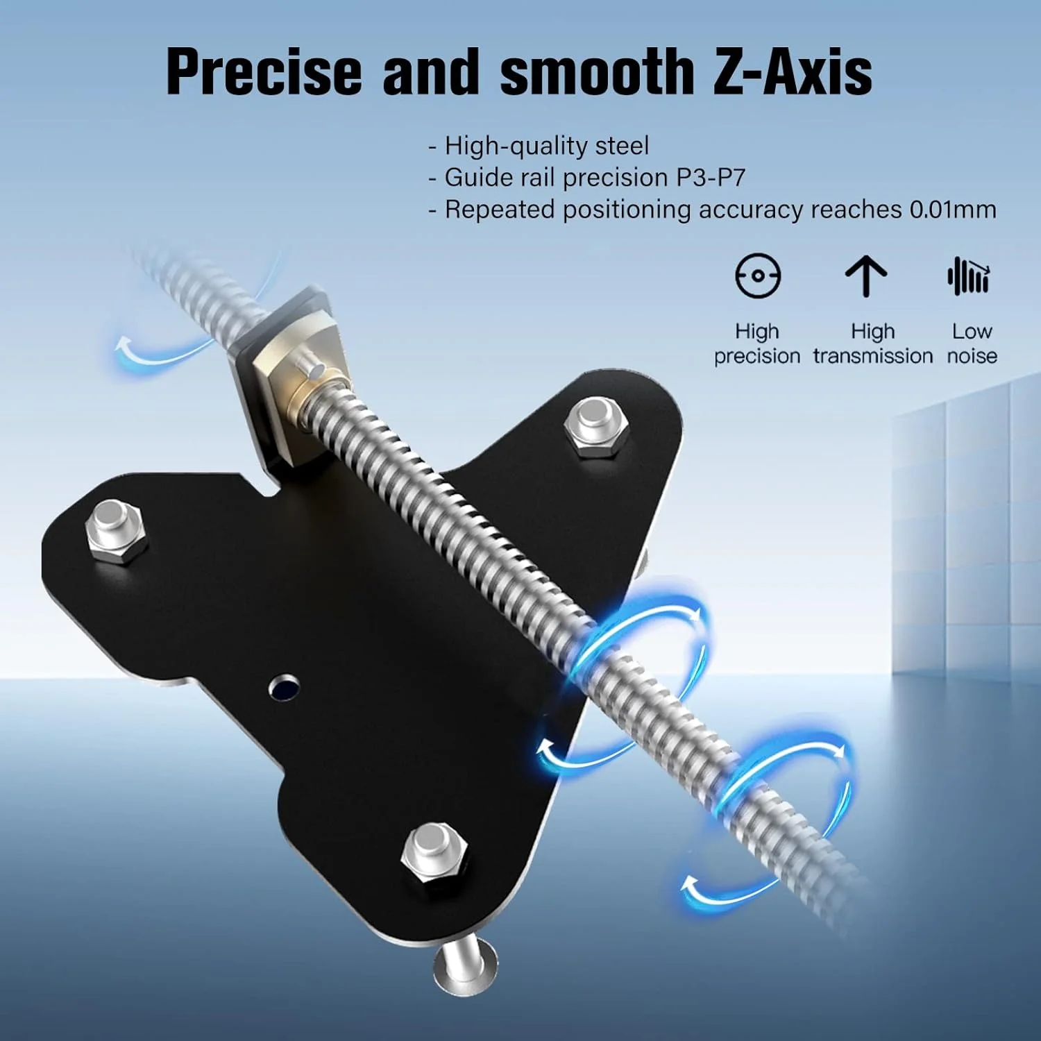 نازل های برنجی 0.4 میلی متری 5 عددی Creality Ender 3 و کیت ارتقاء محور Z دوگانه برای Ender 3 V2، Ender 3 Pro و غیره