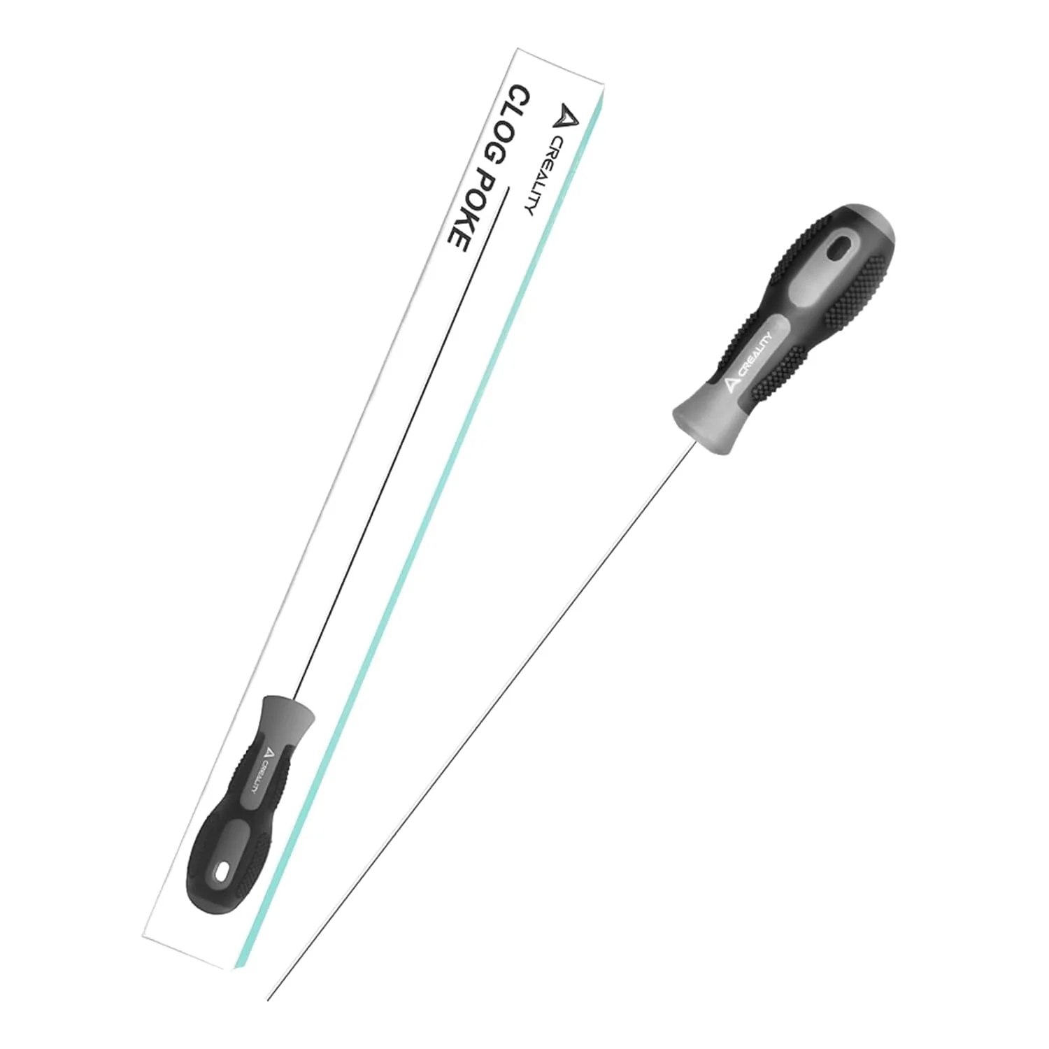 ابزار رفع گرفتگی نازل پرینتر سه بعدی کرالیتی، کیت تمیز کننده نازل پرینتر سه بعدی، سوزن سوراخ کننده گلوگاه به طول 210 میلی متر و قطر 1.5 میلی متر، ابزار پرینت سه بعدی برای نازل های 1.75 میلی متری، تمیز کردن هات اند بدون جداسازی