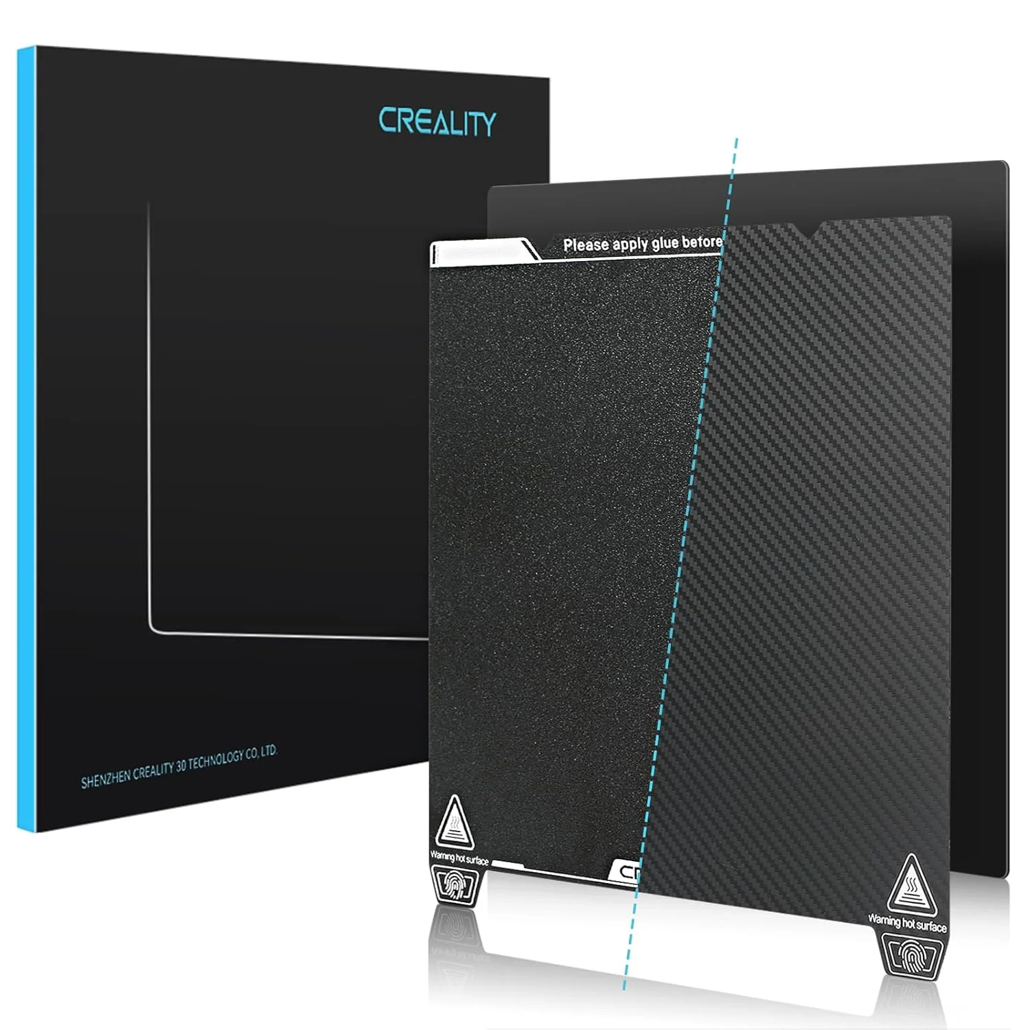 کیت صفحه ساخت دو طرفه پرینت Creality Ender 3 V3 SE (PET براق + PEI پوشش داده شده) صفحه ساخت 235x235 میلی متر برای Ender-3 Ender 3 S1 Pro/Ender 5 S1 Ender 3 Neo/Ender 3 V2 Neo/Ender 3 V3 KE/CR-10 SE/K1