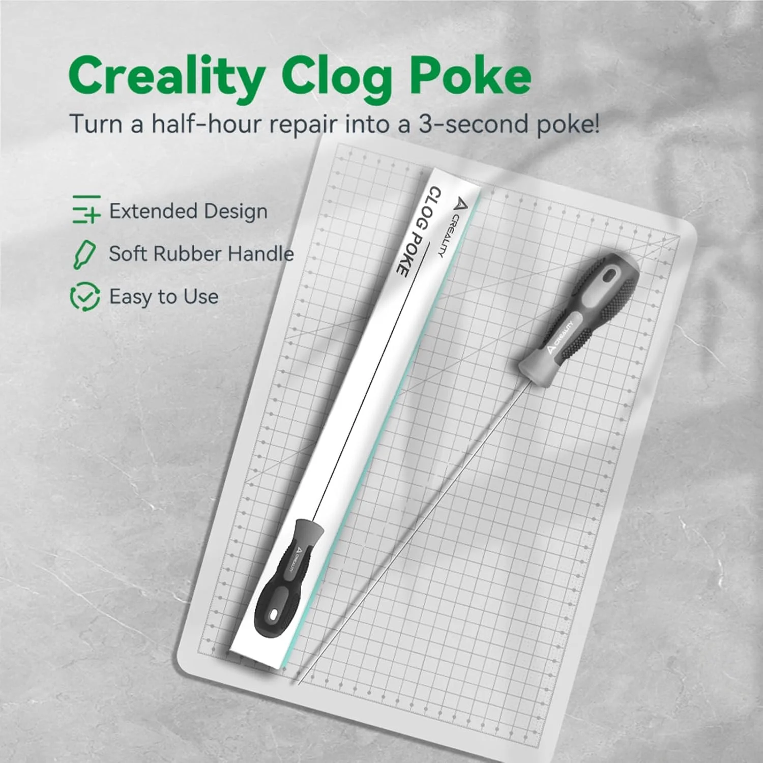 ابزار رفع گرفتگی نازل پرینتر سه بعدی کرالیتی، کیت تمیز کننده نازل پرینتر سه بعدی، سوزن سوراخ کننده گلوگاه به طول 210 میلی متر و قطر 1.5 میلی متر، ابزار پرینت سه بعدی برای نازل های 1.75 میلی متری، تمیز کردن هات اند بدون جداسازی ابزار رفع گرفتگی نازل پرینتر سه بعدی کرالیتی، کیت تمیز کننده نازل پرینتر سه بعدی، سوزن سوراخ کننده گلوگاه به طول 210 میلی متر و قطر 1.5 میلی متر، ابزار پرینت سه بعدی برای نازل های 1.75 میلی متری، تمیز کردن هات اند بدون جداسازی