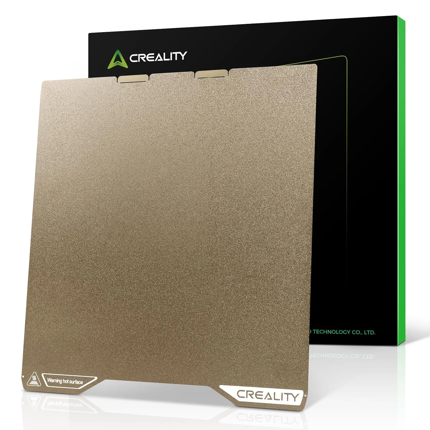 صفحه ساخت دو طرفه یخ زده PEI برای پرینتر سه بعدی Creality K2: مقاوم در برابر حرارت، استحکام بالا و مقاوم در برابر سایش، پلتفرم چاپ سه بعدی، 270x293 میلی متر برای پرینتر سه بعدی Creality K2