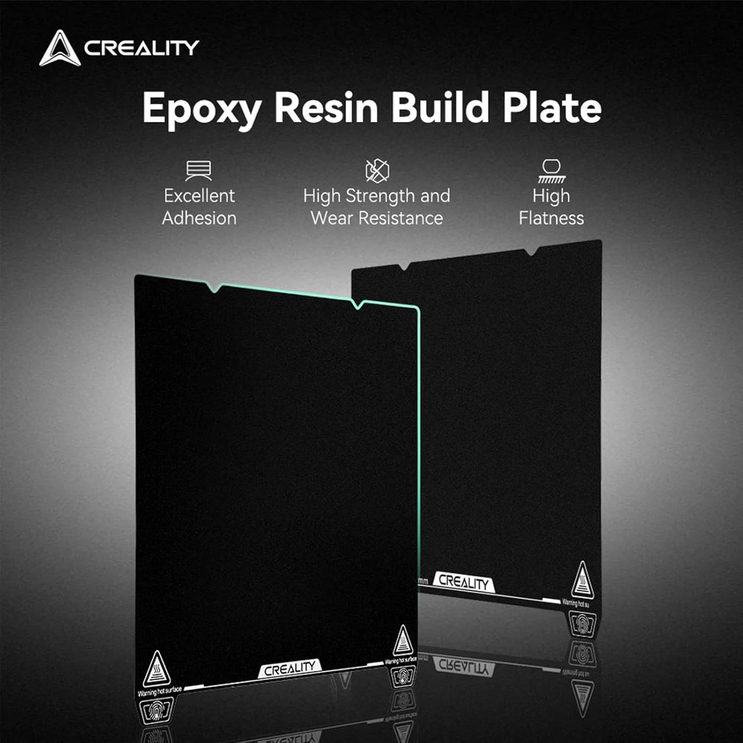 کیت صفحه ساخت Creality K1 Max، 315 * 310 میلی متر، پلتفرم چاپ دو طرفه رزین اپوکسی با استحکام بالا برای K1 Max، Ender 3 Max Neo، پرینترهای سه بعدی Ender 3 S1 Plus