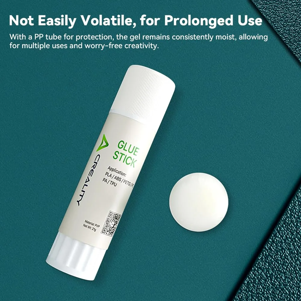 مجموعه لوازم جانبی پرینتر سه بعدی Creality، چسب مخصوص صفحه ساخت پرینتر سه بعدی + گریس حرارتی برای رسانایی حرارتی بالا + گریس روان کننده برای کاهش صدا، برای ابزارهای تعمیر و نگهداری معمول چاپ