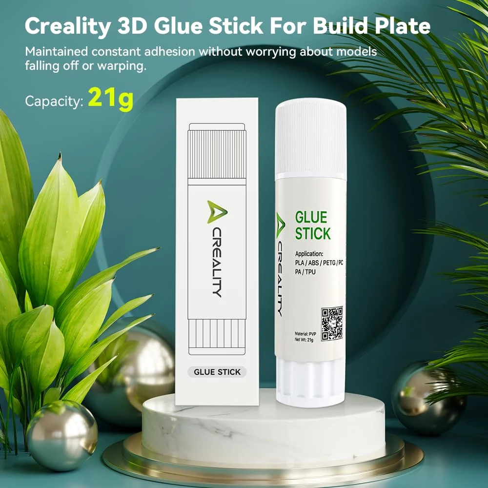 مجموعه لوازم جانبی پرینتر سه بعدی Creality، چسب مخصوص صفحه ساخت پرینتر سه بعدی + گریس حرارتی برای رسانایی حرارتی بالا + گریس روان کننده برای کاهش صدا، برای ابزارهای تعمیر و نگهداری معمول چاپ