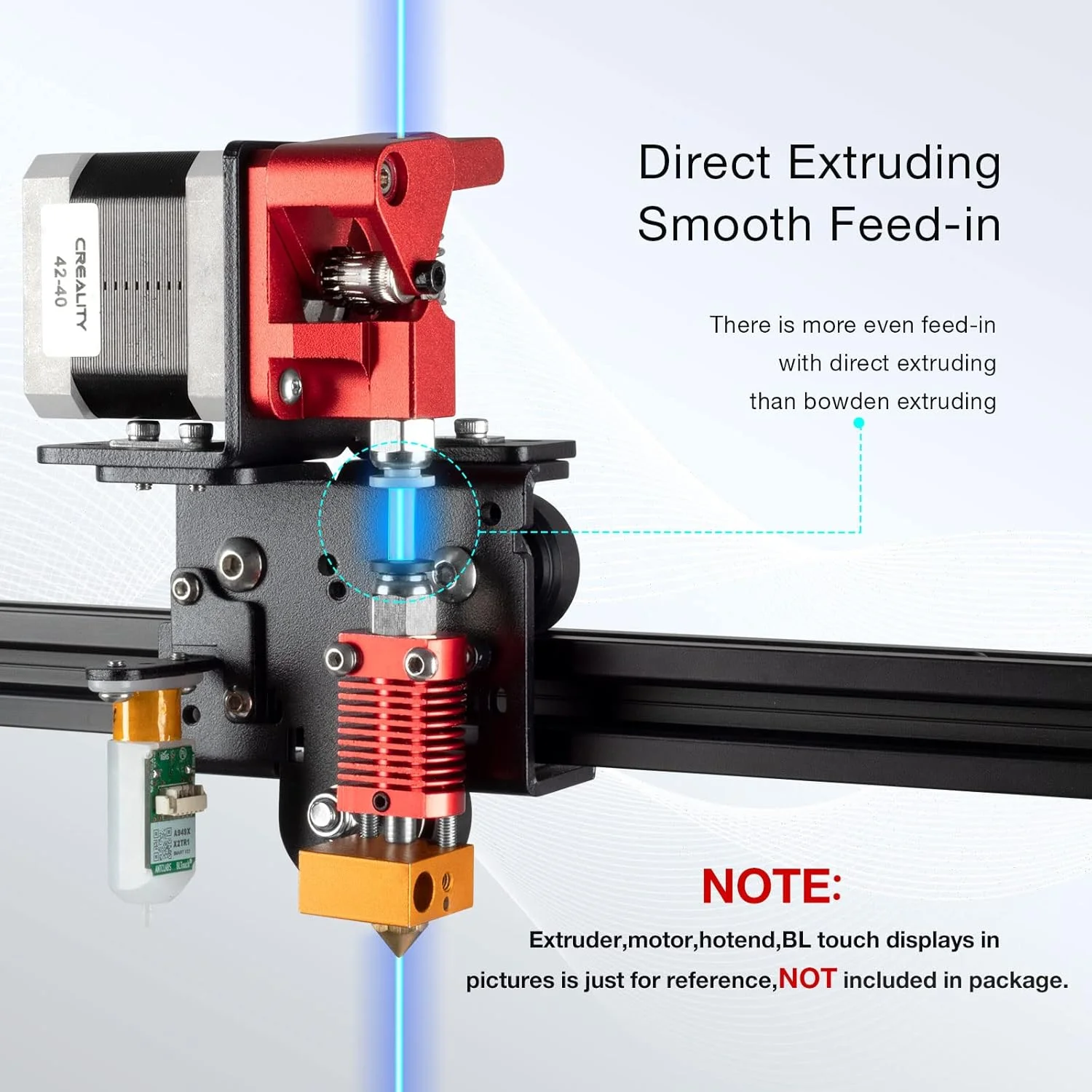 مجموعه براکت تبدیل درایو مستقیم Ender 3 با اکسترودر دنده دوبل به همراه دو واشر کیت ارتقاء فیدر درایو فلزی