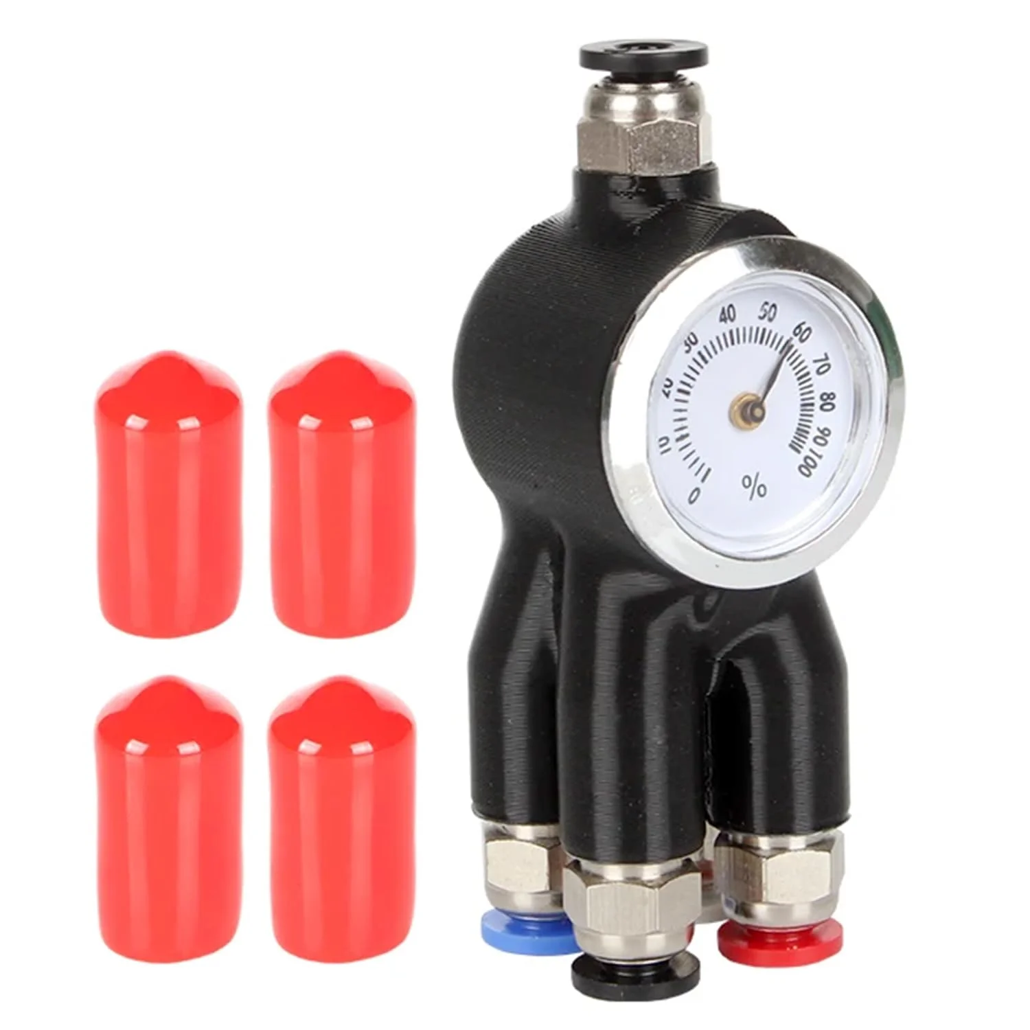 آداپتور PTFE پنج در یک برای پرینتر سه بعدی Bambu Lab P1P / P1S / X1 / X1C / X1E، اتصالات لوله AMS پنج در یک با رطوبت سنج داخلی، قطعات پرینتر سه بعدی لوله انتقال تغذیه فیلامنت آداپتور PTFE پنج در یک برای پرینتر سه بعدی Bambu Lab P1P / P1S / X1 / X1C / X1E، اتصالات لوله AMS پنج در یک با رطوبت سنج داخلی، قطعات پرینتر سه بعدی لوله انتقال تغذیه فیلامنت