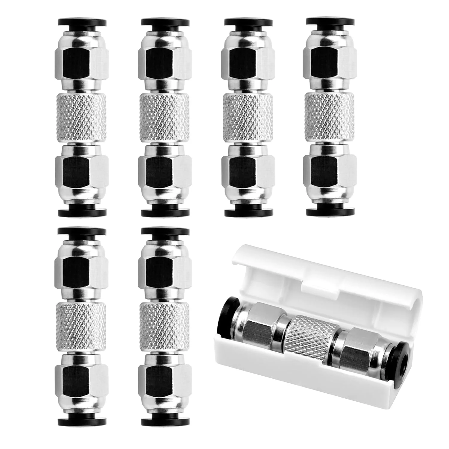 اتصالات پنوماتیک لوله PTFE برای پرینترهای سه بعدی، اکسترودر فیلامنت 1.75 میلی متری، مناسب برای Bambu Lab X1 X1C X1E P1P P1S، ساخته شده از فولاد ضد زنگ، مقاوم در برابر اکسیداسیون و زنگ زدگی، نصب آسان اتصالات پنوماتیک لوله PTFE برای پرینترهای سه بعدی، اکسترودر فیلامنت 1.75 میلی متری، مناسب برای Bambu Lab X1 X1C X1E P1P P1S، ساخته شده از فولاد ضد زنگ، مقاوم در برابر اکسیداسیون و زنگ زدگی، نصب آسان