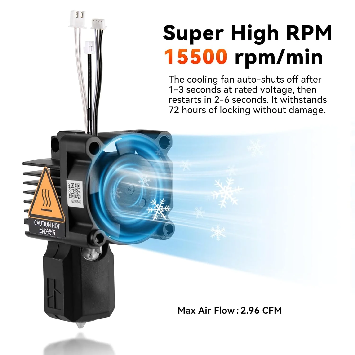 کیت کامل هات‌اند برای پرینتر سه بعدی سری X1 بامبو لب X1 کربن، X1، X1C، مجموعه کامل هات‌اند فولادی سخت شده با فن، ترمیستور، گرمکن سرامیکی، نازل 0.4 میلی‌متری، جایگزینی بلوک گرمایش اکسترودر